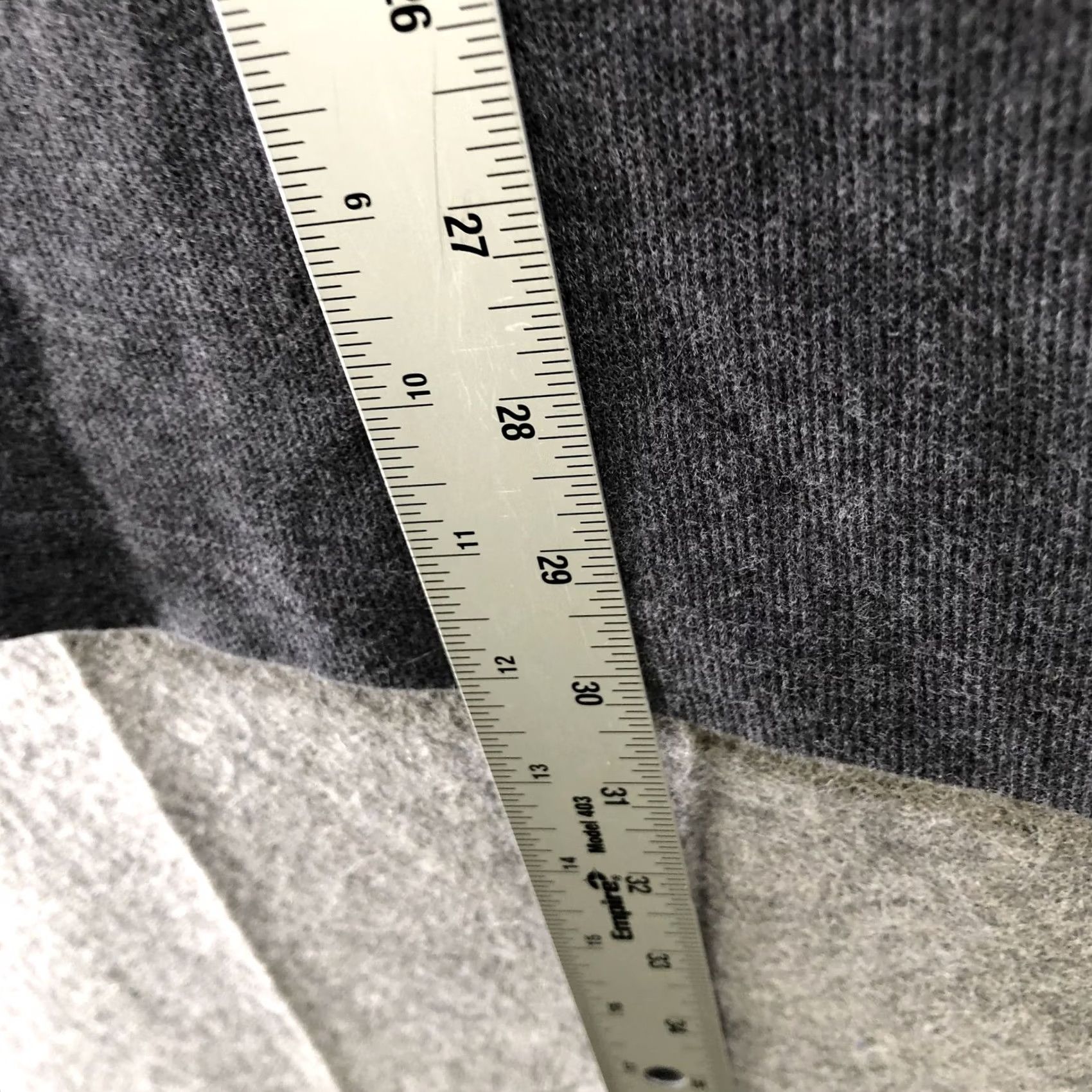 Club Room Club Room Sweater Mens L Gray 1/4 Zip Pullover French Rib Colorblock Size US L / EU 52-54 / 3 - 6 Thumbnail