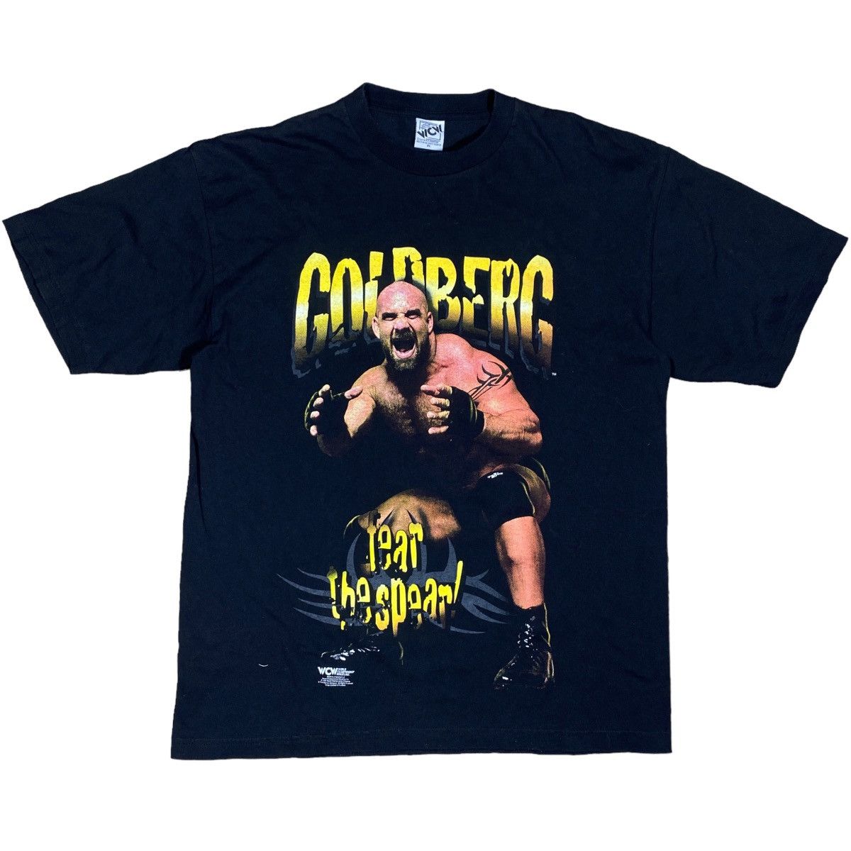 WWE 1998 GOLDBERG WCW FEAR THE SPEAR Size US XL / EU 56 / 4 - 1 Thumbnail