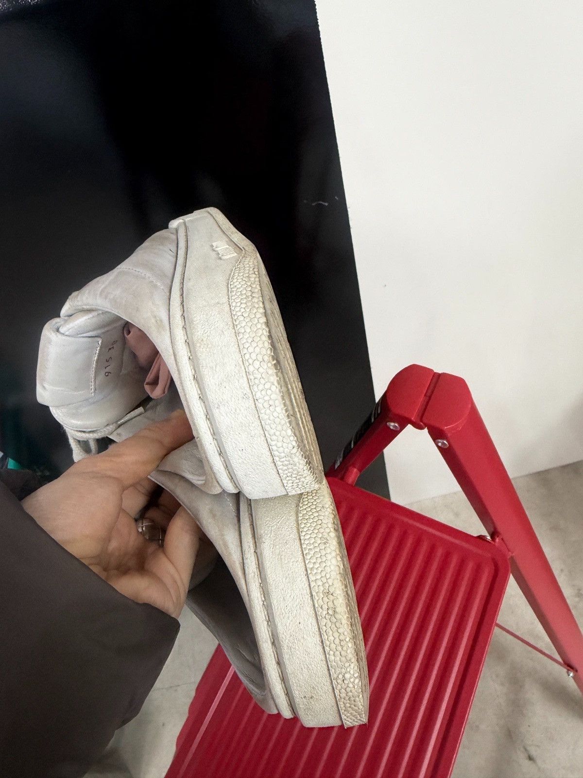 Miu Miu Miu Miu Bleached leather mule sneakers Size US 8 / IT 38 - 5 Thumbnail