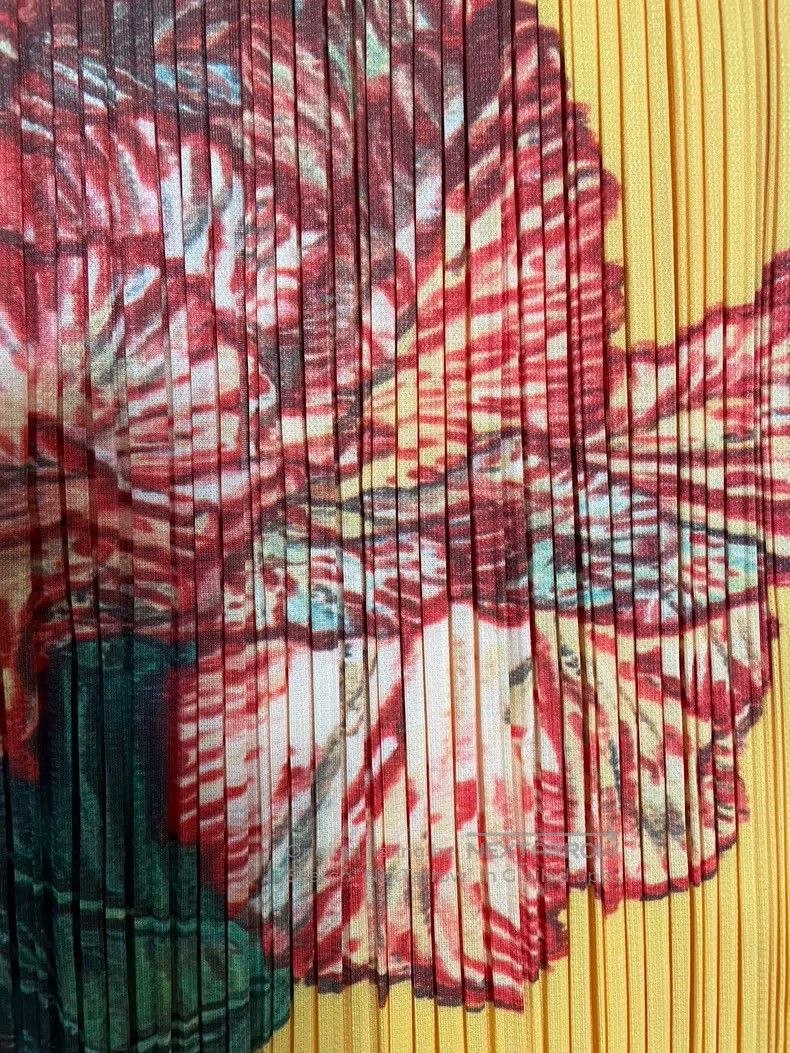Issey Miyake Issey Miyake Ruched Carnation Tank Top Size L / US 10 / IT 46 - 5 Thumbnail