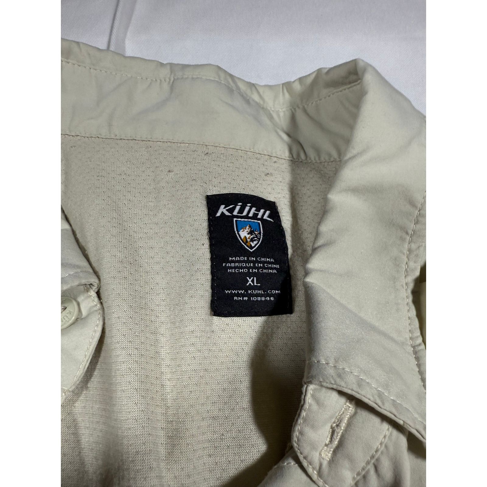 Kuhl KÜHL Mens Short Sleeve Outdoor Button Up Shirt XL Quick Dry Size US XL / EU 56 / 4 - 4 Thumbnail
