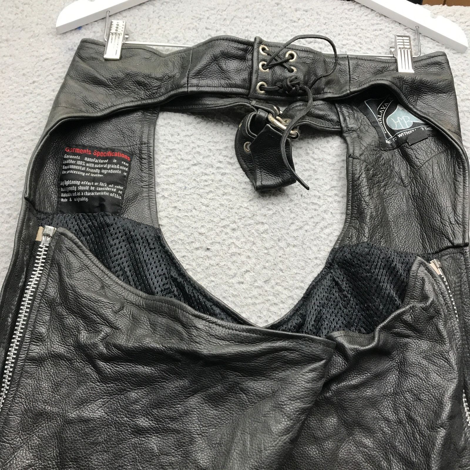Other Himalaya Motor Bikewear Black Leather Pants Mens M Black Size US 38 / EU 54 - 6 Thumbnail