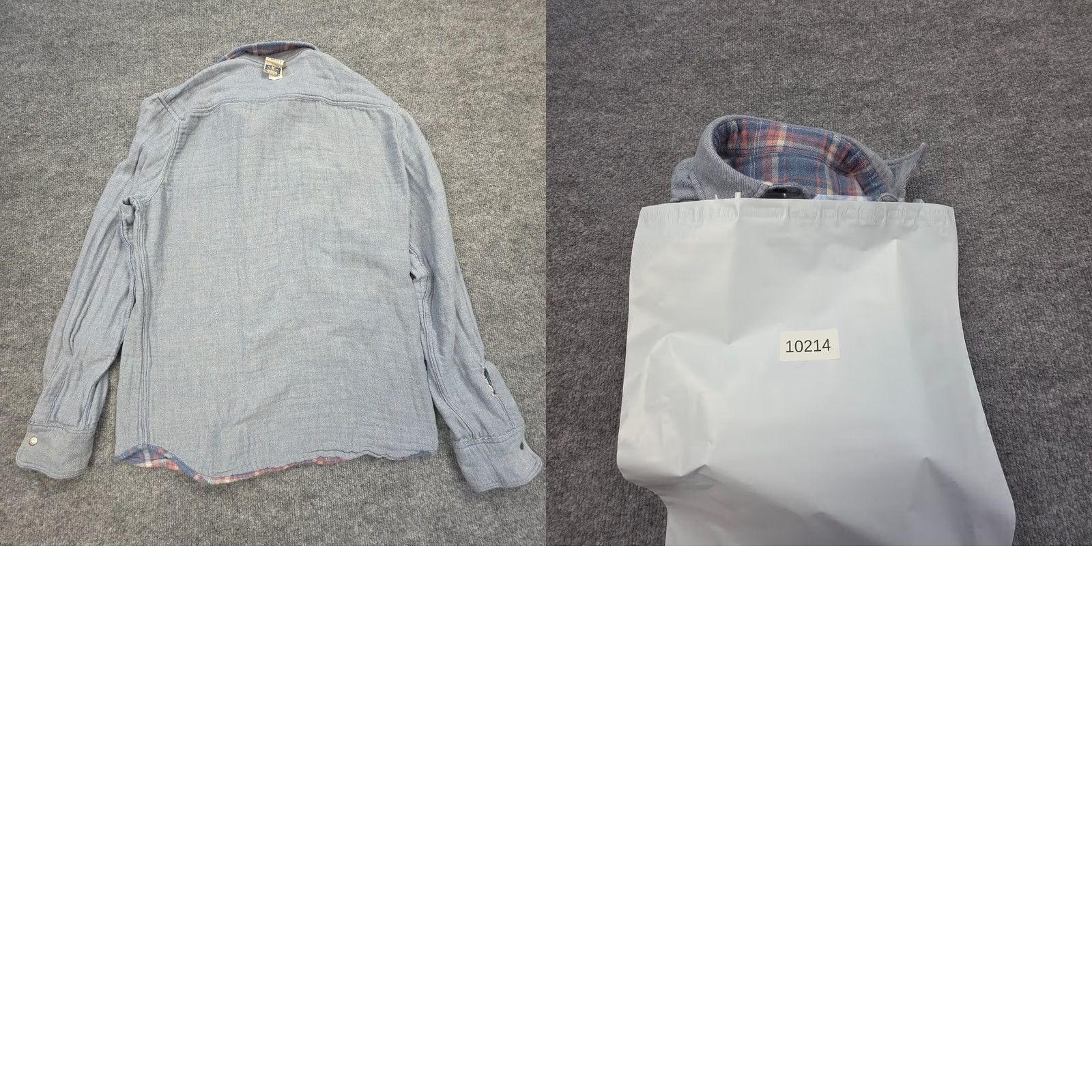 Faherty VINTAGE Faherty Reversible Shirt Men's Medium Plaid Blue Pink White Button Up Size US M / EU 48-50 / 2 - 9 Thumbnail