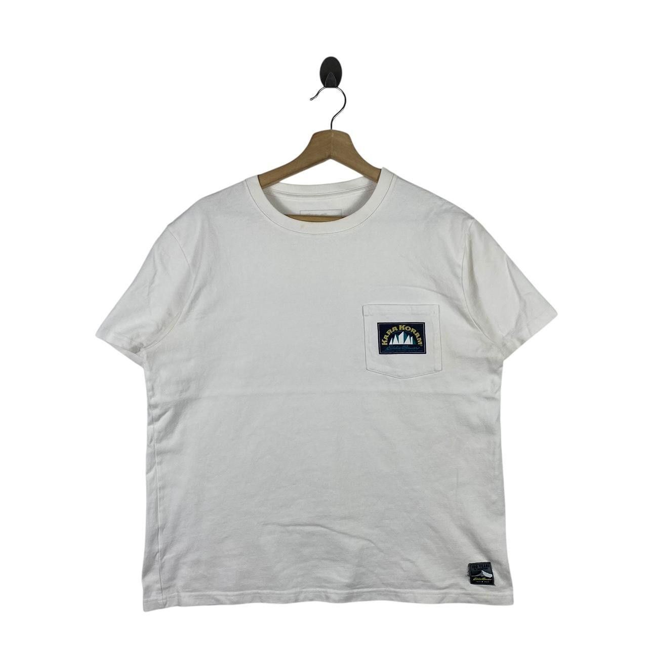 Eddie Bauer EDDIE BAUER USA 100th Anniversary Kara Koram Tee Shirt Top Size US M / EU 48-50 / 2 - 2 Thumbnail