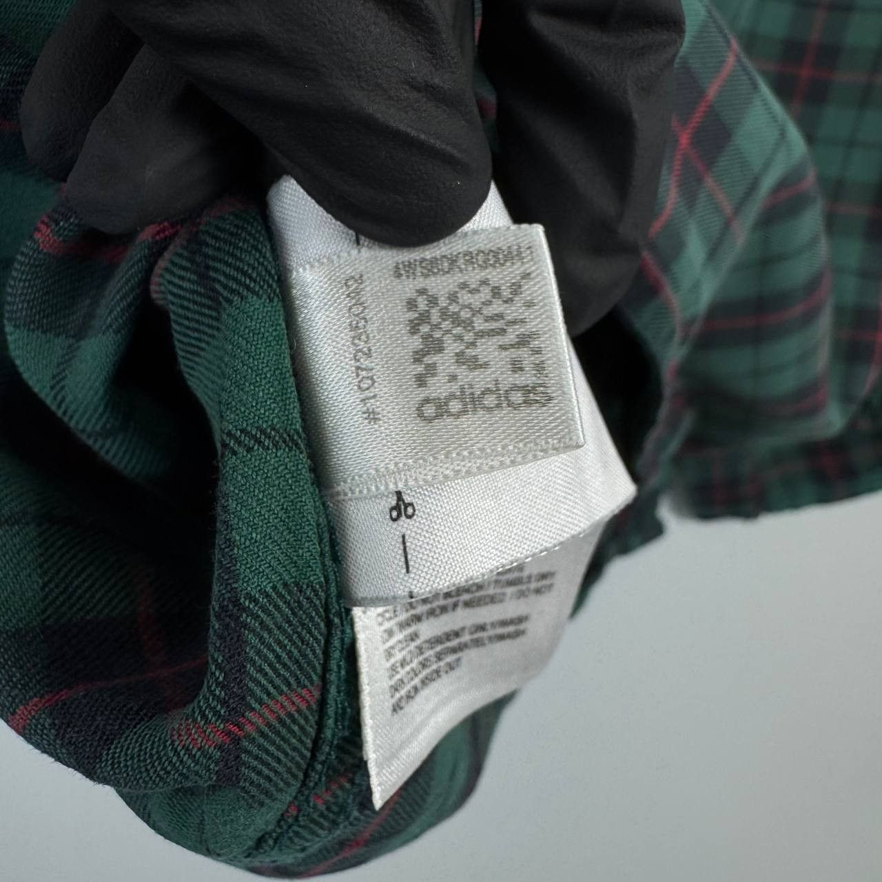 Adidas Adidas Originals Check Shirt Green Plaid Button Up Size L Size US L / EU 52-54 / 3 - 8 Thumbnail