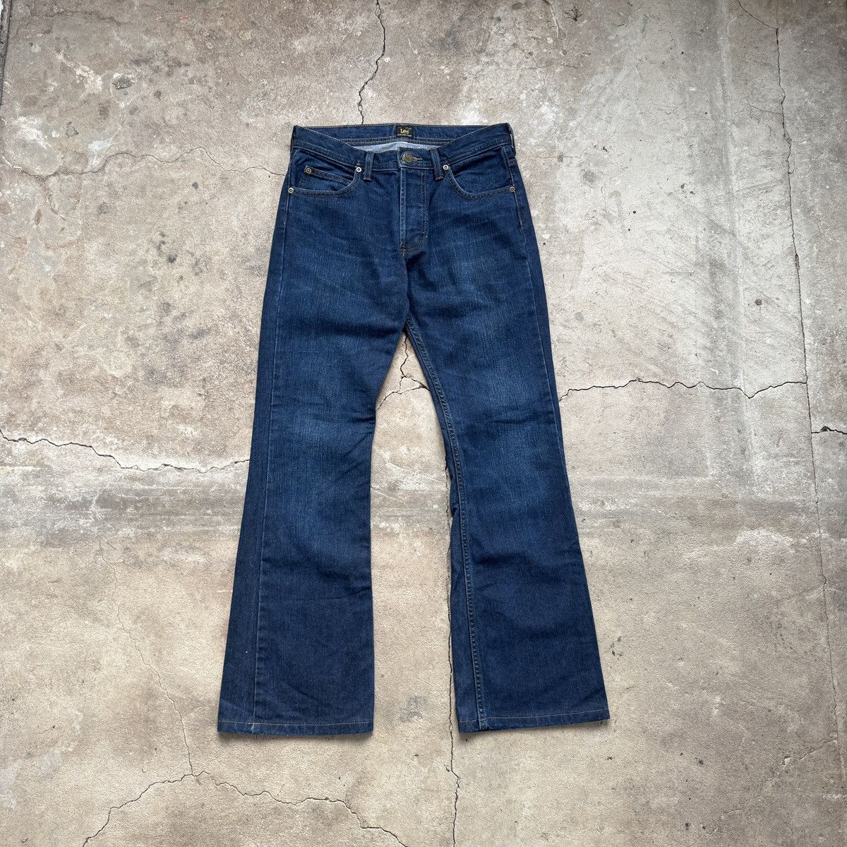 Lee × Vintage Vintage Lee Denver Flared Denim Pants Size US 31 - 1 Thumbnail