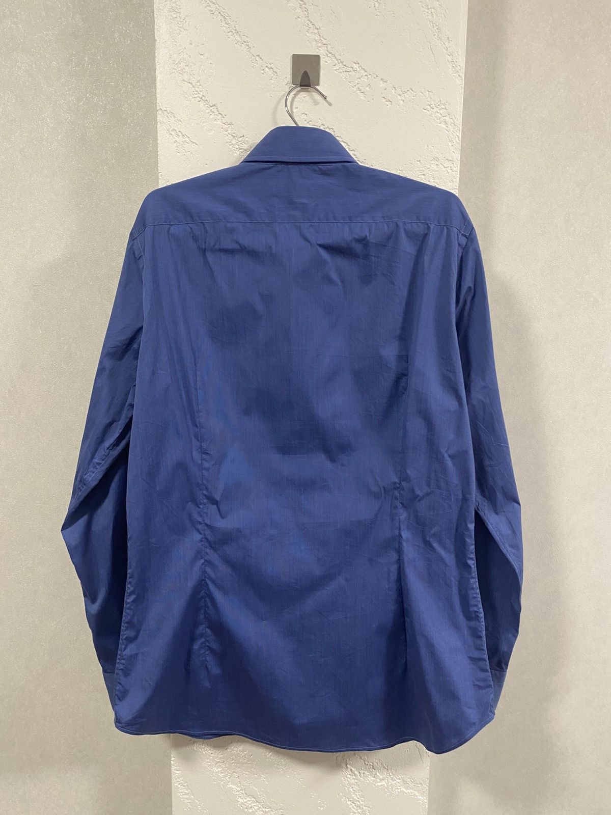 Other Guglielminotti Italian Luxury Classic Blue Button Shirt Size US M / EU 48-50 / 2 - 6 Thumbnail