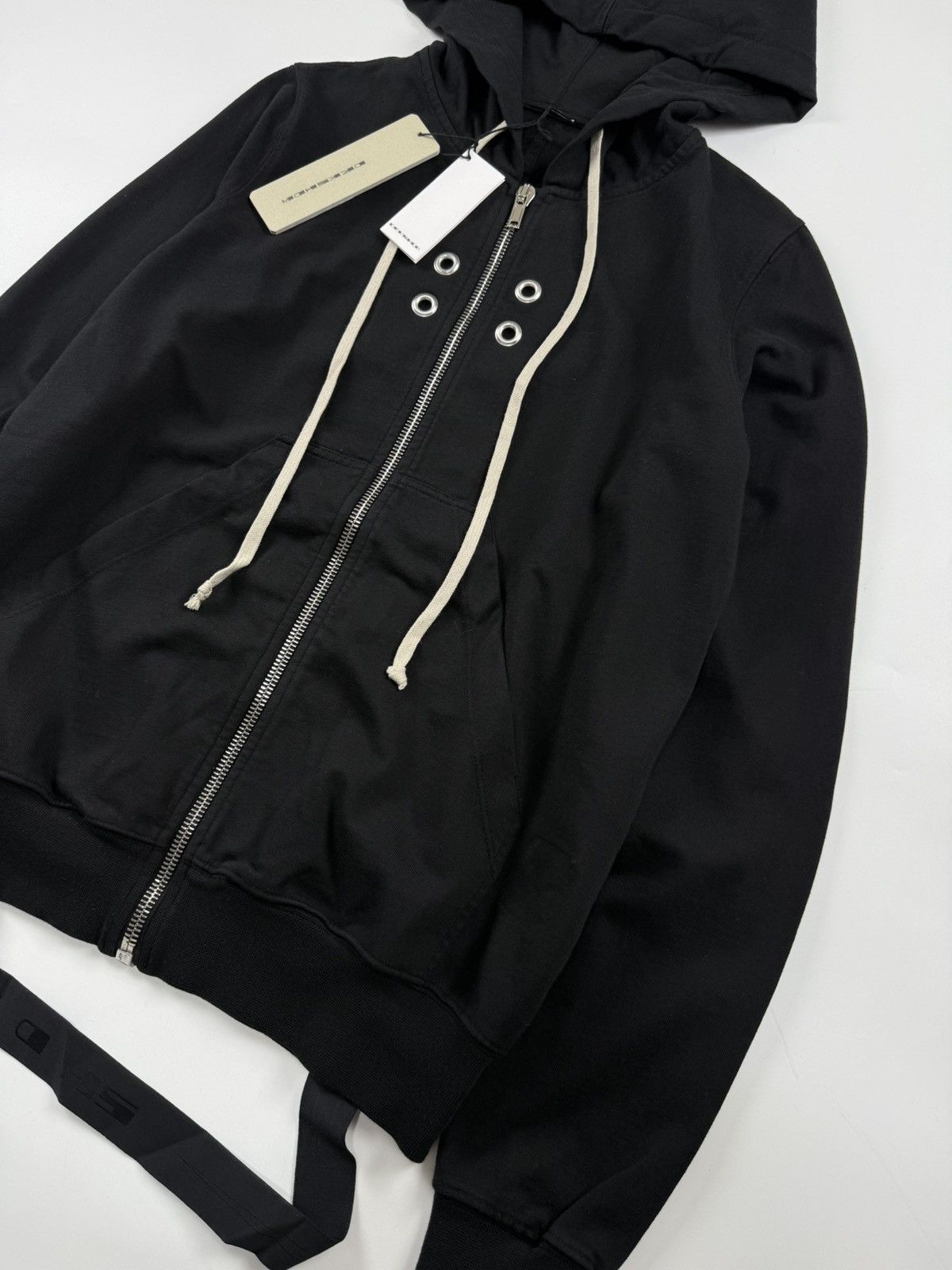 Rick Owens Rick Owens DRKSHDW Jason Eyelet Zip Hoodie Size US S / EU 44-46 / 1 - 4 Thumbnail