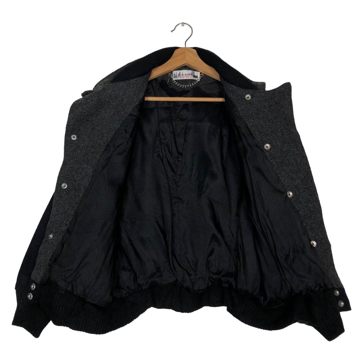 Japanese Brand 🔥90’s Vintage Wool Varsity Bomber Jacket New York City USA Size US S / EU 44-46 / 1 - 11 Thumbnail