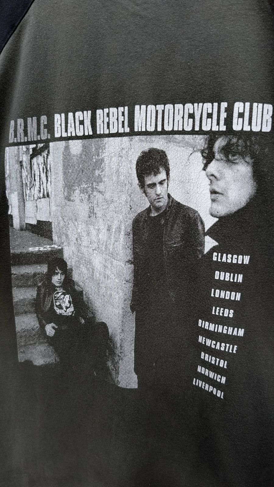 Band Tees Vintage black rebel motorcycle tour tshirt BRMC Band tee 00s Size US L / EU 52-54 / 3 - 9 Thumbnail