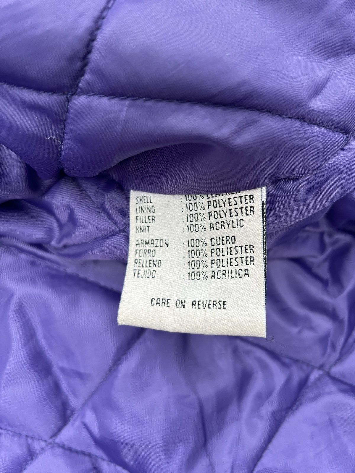 NFL × Vintage Vintage Purple 🏒NFL 🏒KINGS Bomber Size US XXL / EU 58 / 5 - 22 Thumbnail