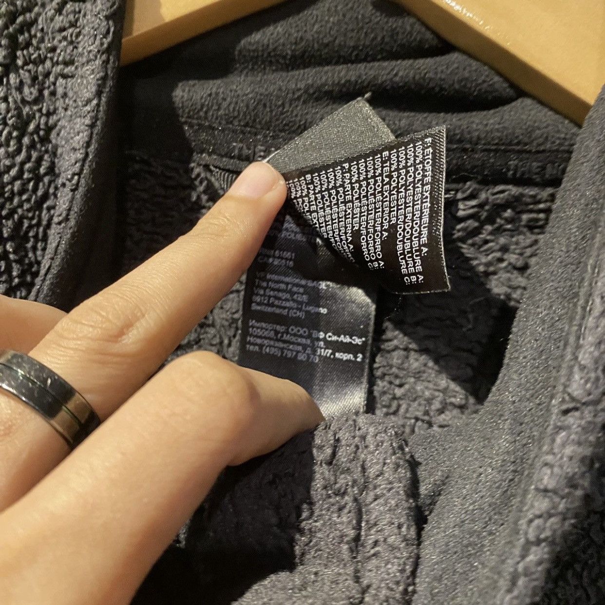 The North Face × Vintage Vintage 90s Y2K The North Face Fleece Jacket Black Size L / US 10 / IT 46 - 11 Thumbnail
