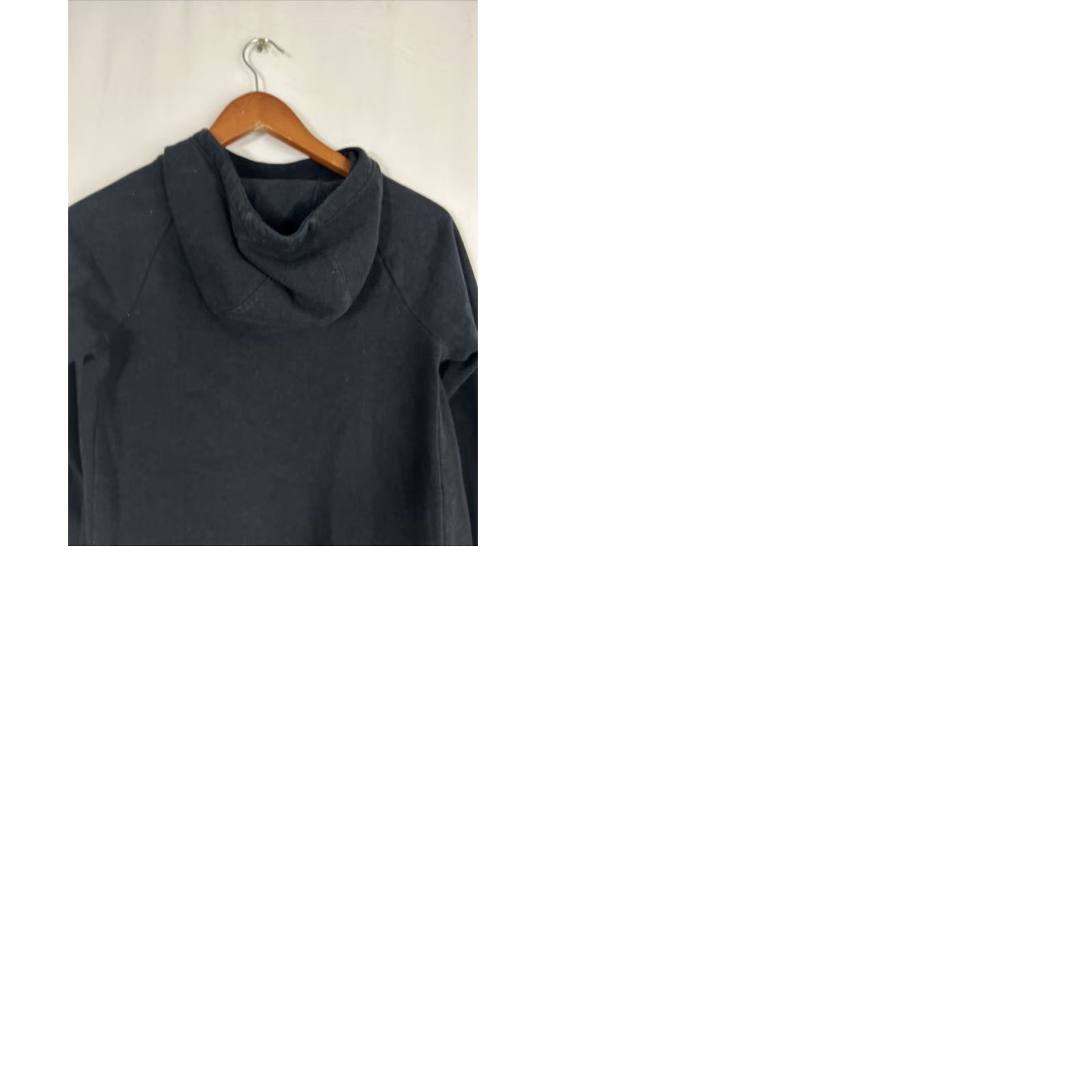 Nike Nike Hoodie Womens Medium Black Fitted Cowl Neck Long Sleeve Pullover Activewear 90s? (adjust if necessary) Size M / US 6-8 / IT 42-44 - 9 Thumbnail