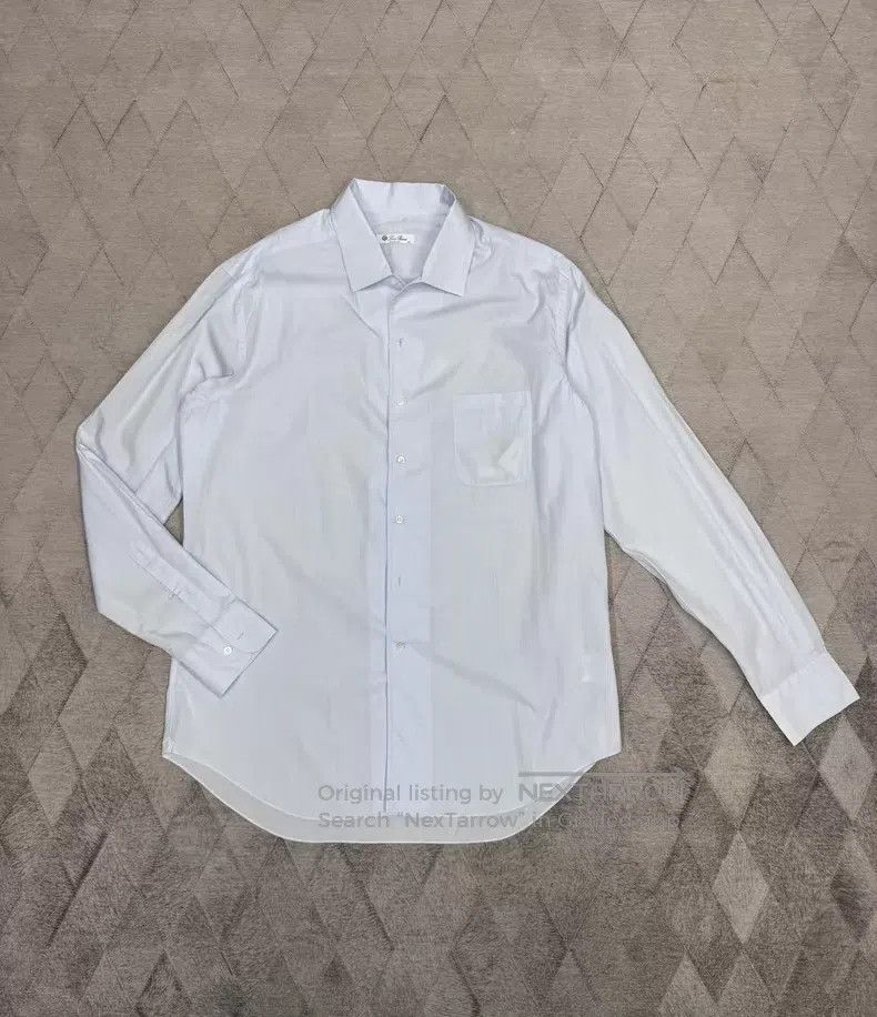 Loro Piana Loro Piana Sea Island Cotton Shirt Size US XXL / EU 58 / 5 - 1 Thumbnail