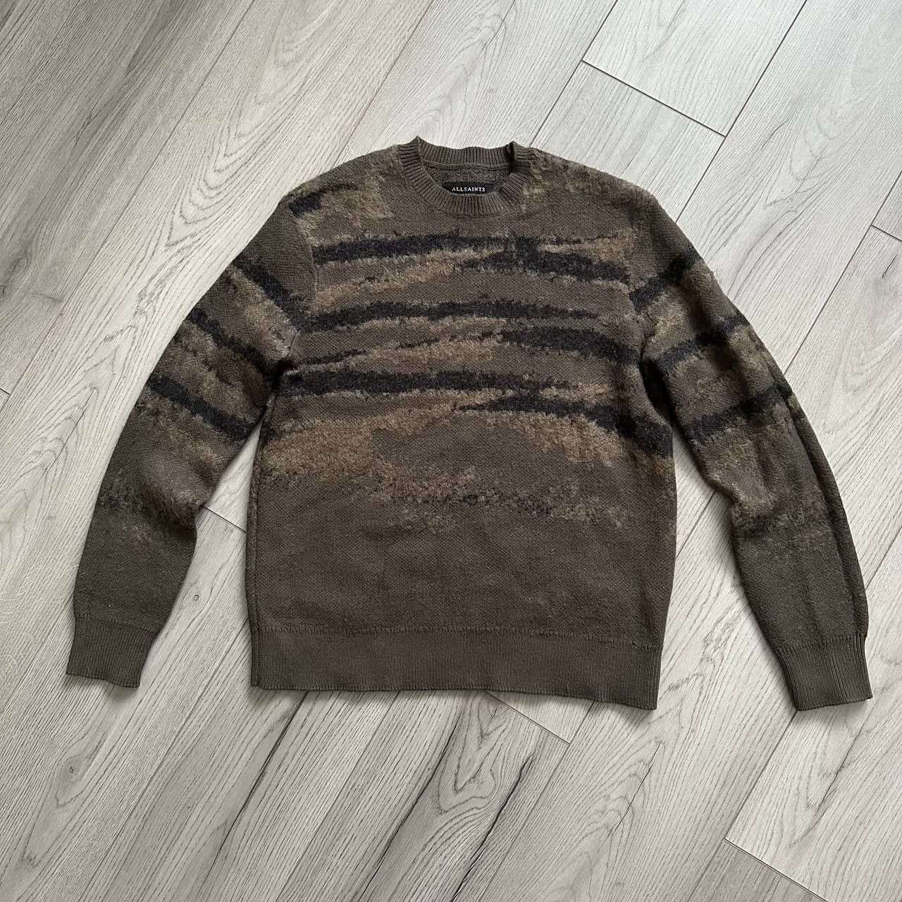 Allsaints Allsaints Camo Wool Avant Garde Sweater Size US XS / EU 42 / 0 - 3 Thumbnail