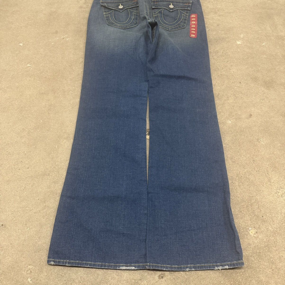 True Religion × Vintage Vintage Y2K True Religion Becky Flare Baggy Jeans Size US 32 / EU 48 - 2 Thumbnail
