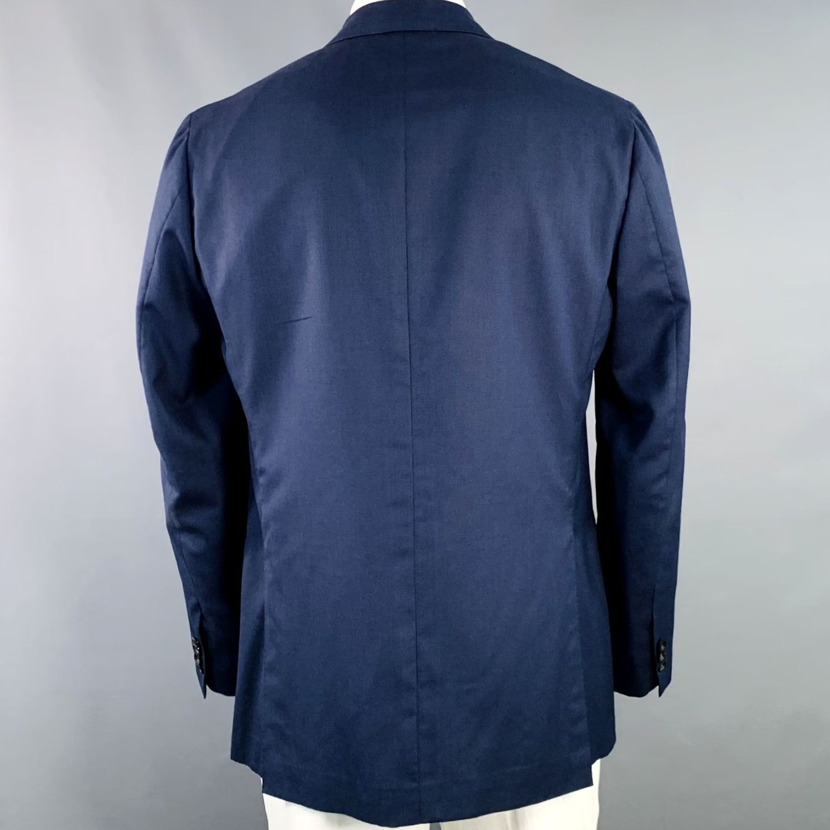 Vintage SARTORIO Size 44 Regular Navy Wool Notch Lapel Sport Coat Mens Size US S / EU 44-46 / 1 - 3 Thumbnail
