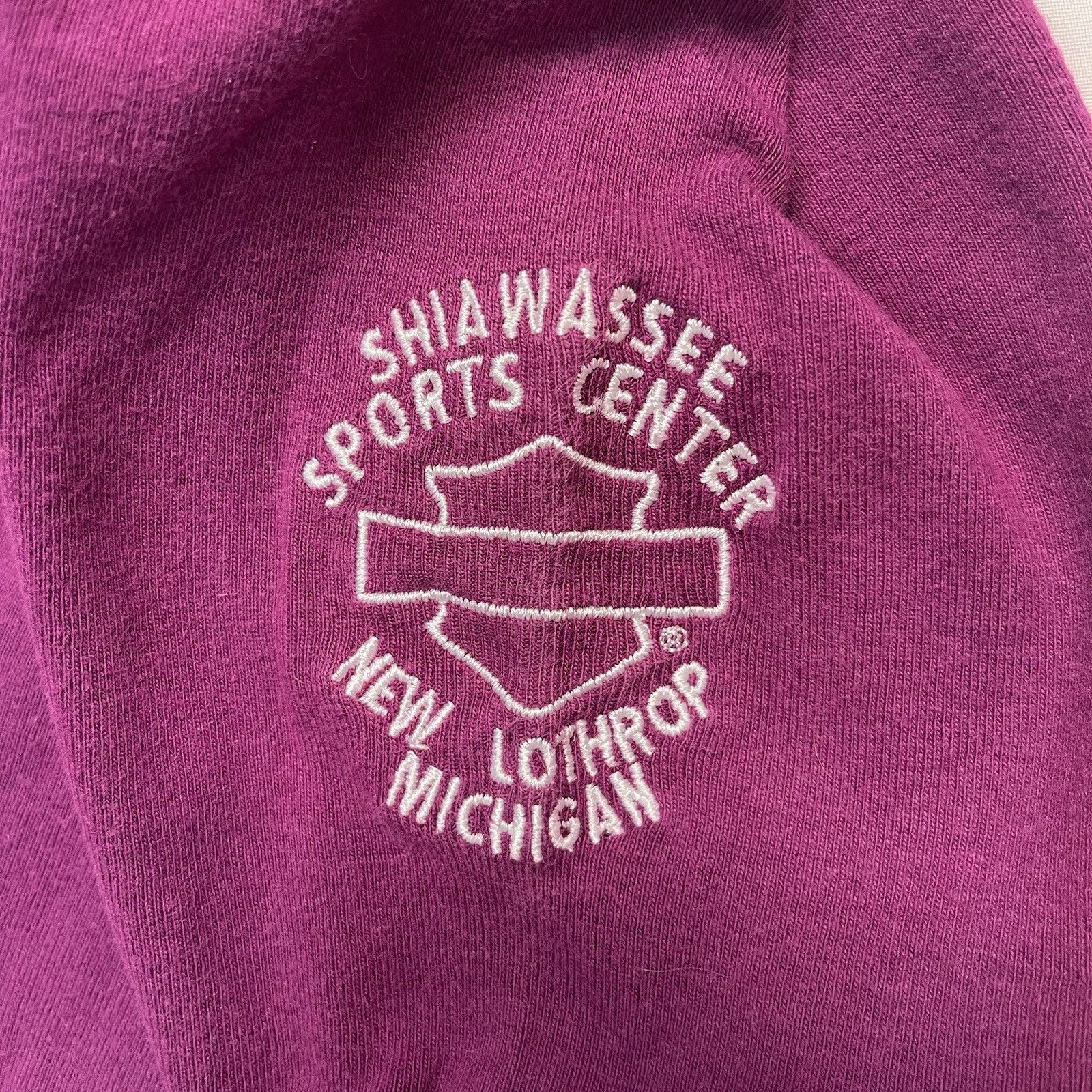 Harley Davidson Vintage 03 Long Sleeve Embroidered Logo Shiawasse Sports Size S / US 4 / IT 40 - 3 Thumbnail
