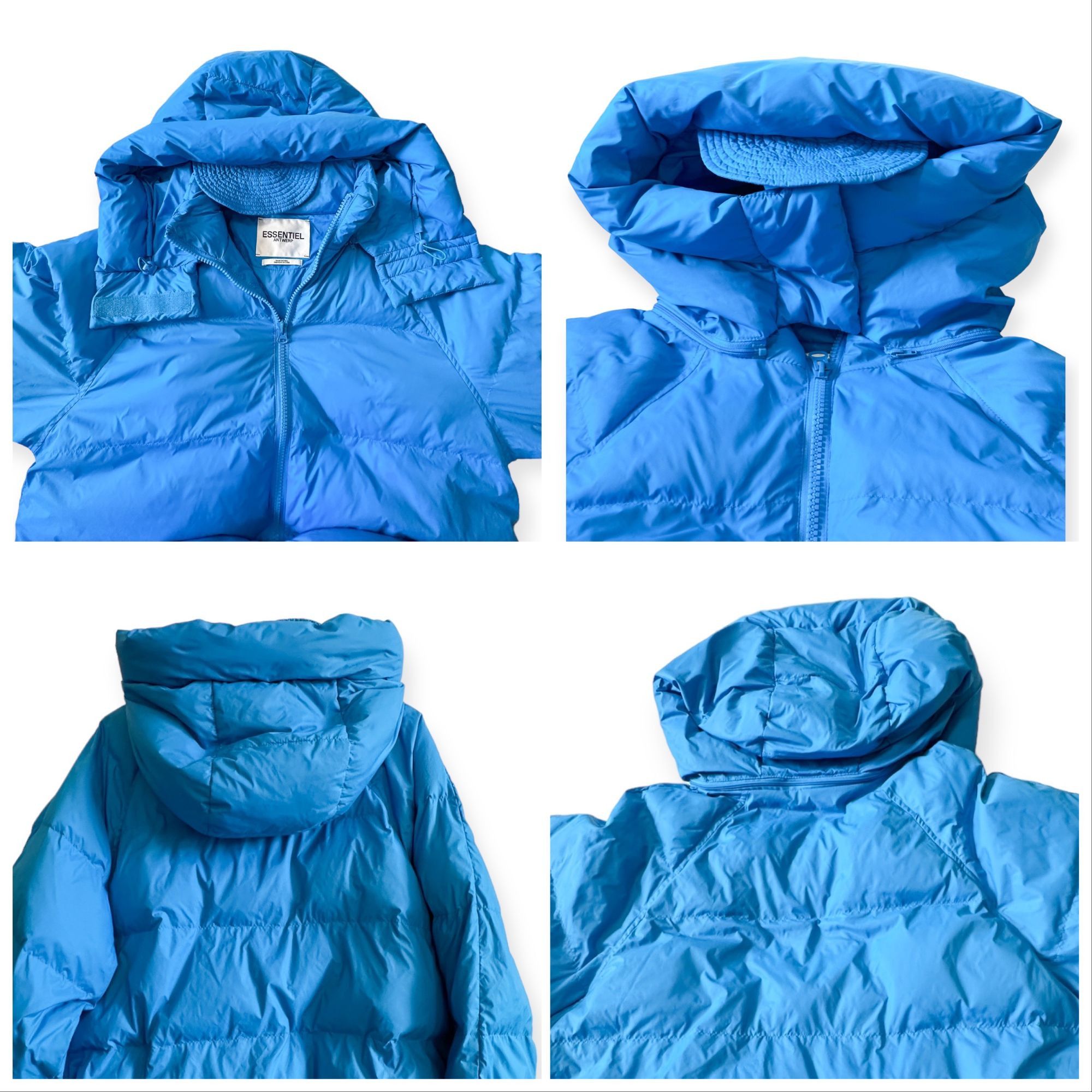 Essentiel Antwerp Essentiel Antwerp Wakeboard Blue Puffer jacket, Size 44 EU/U Size L / US 10 / IT 46 - 9 Thumbnail
