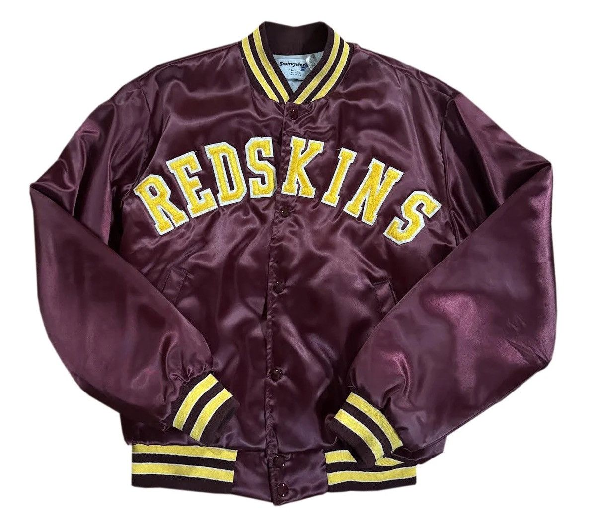 Swingster Vintage Swingster Washington Redskins Satin Jacket (Size L) Size US L / EU 52-54 / 3 - 1 Thumbnail