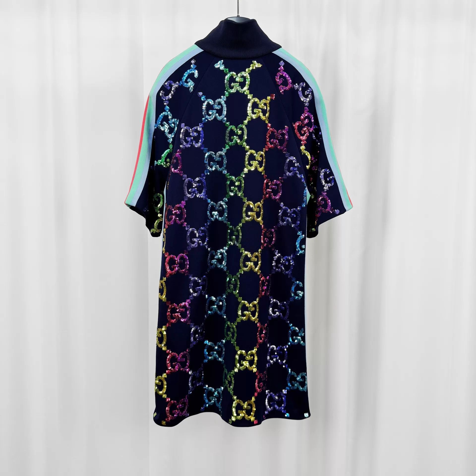 Gucci Gucci GG Monogram Sequin Allover Dress XS 99 New Size XS / US 0-2 / IT 36-38 - 2 Thumbnail