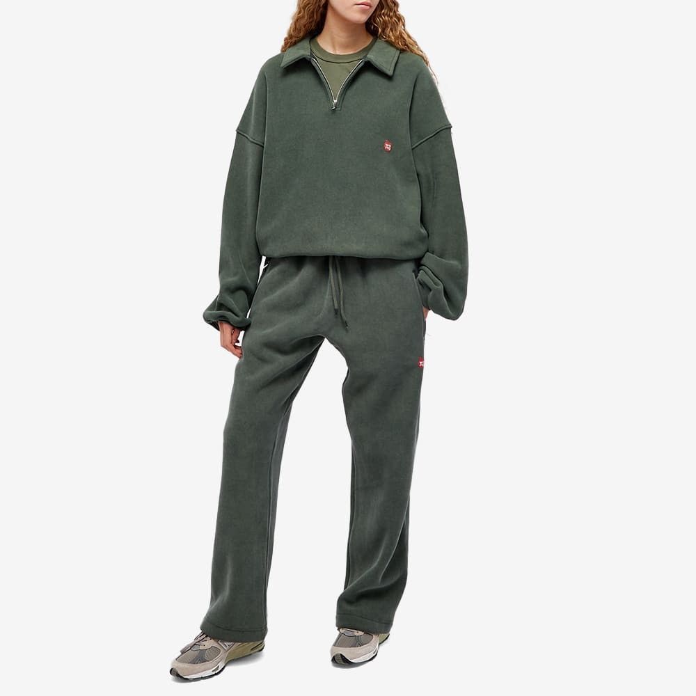 Alexander Wang Green Half Zip Glitter Logo Polo Sweatshirt Size M / US 6-8 / IT 42-44 - 3 Thumbnail