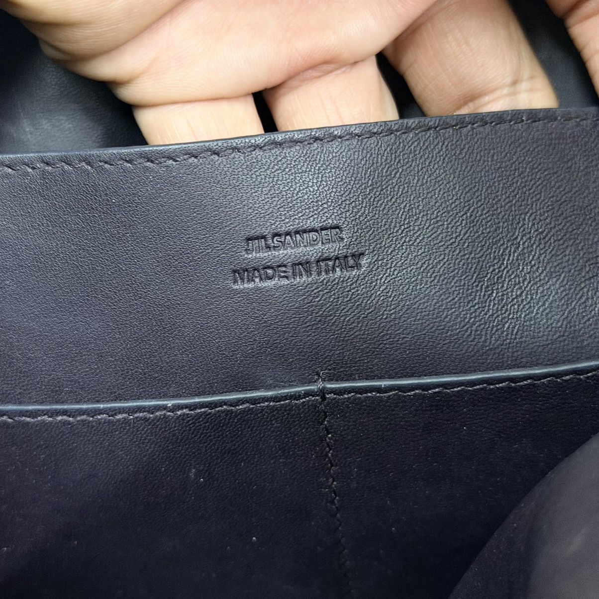 Jil Sander Jil Sander Leather Two Way Handbag Size ONE SIZE - 10 Thumbnail