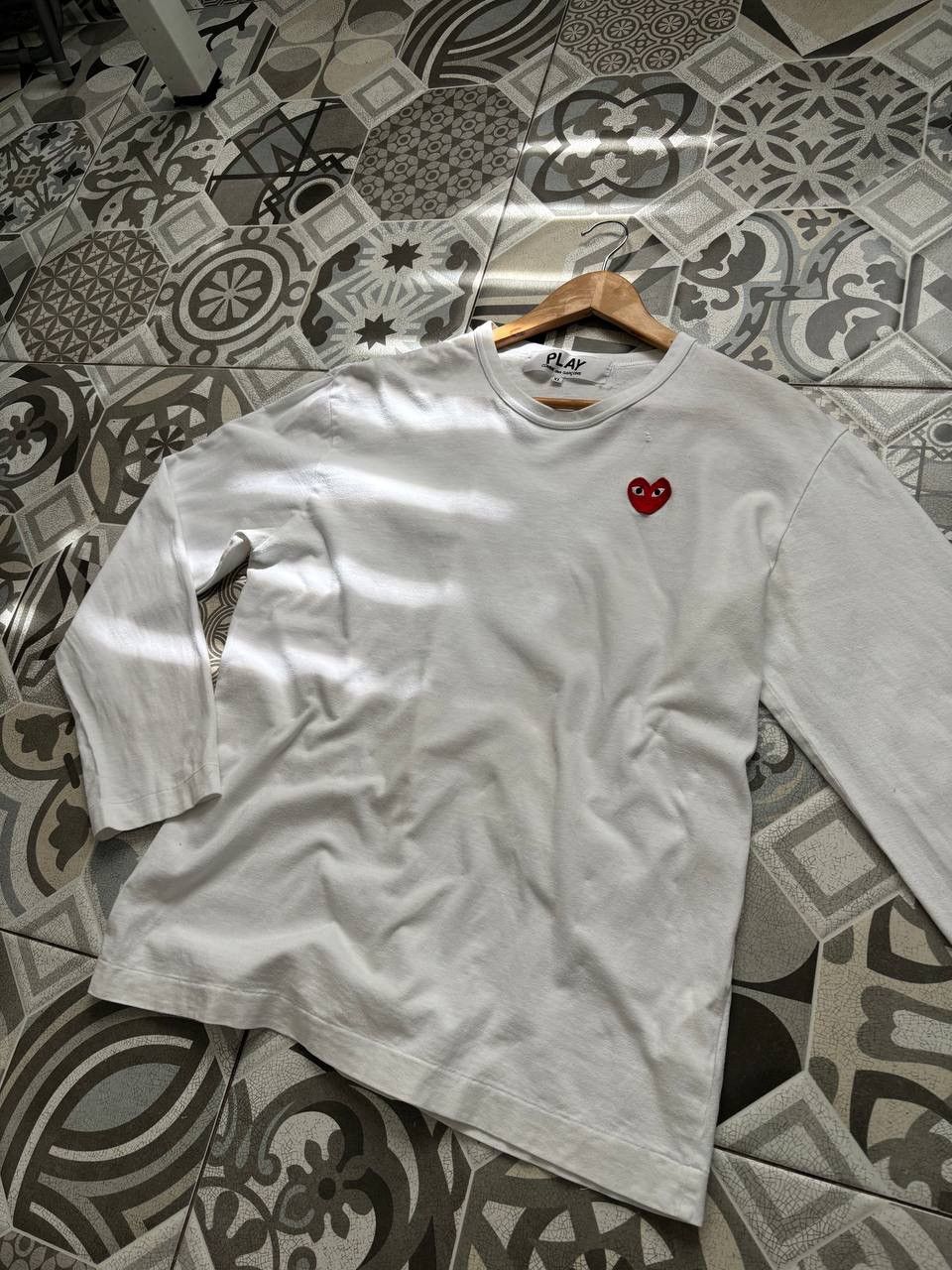Comme des Garcons Comme des garçons play long sleeve Japanese brand Size XL / US 12-14 / IT 48-50 - 3 Thumbnail