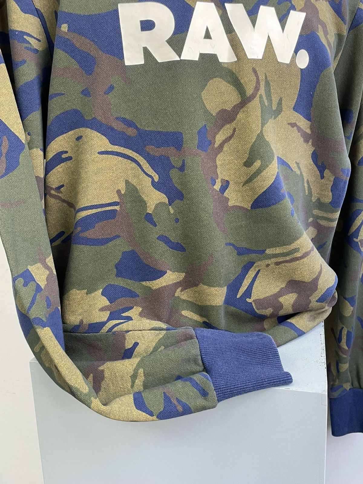 G-Star G star raw camo big logo sweatshirt y2k Size US M / EU 48-50 / 2 - 6 Thumbnail
