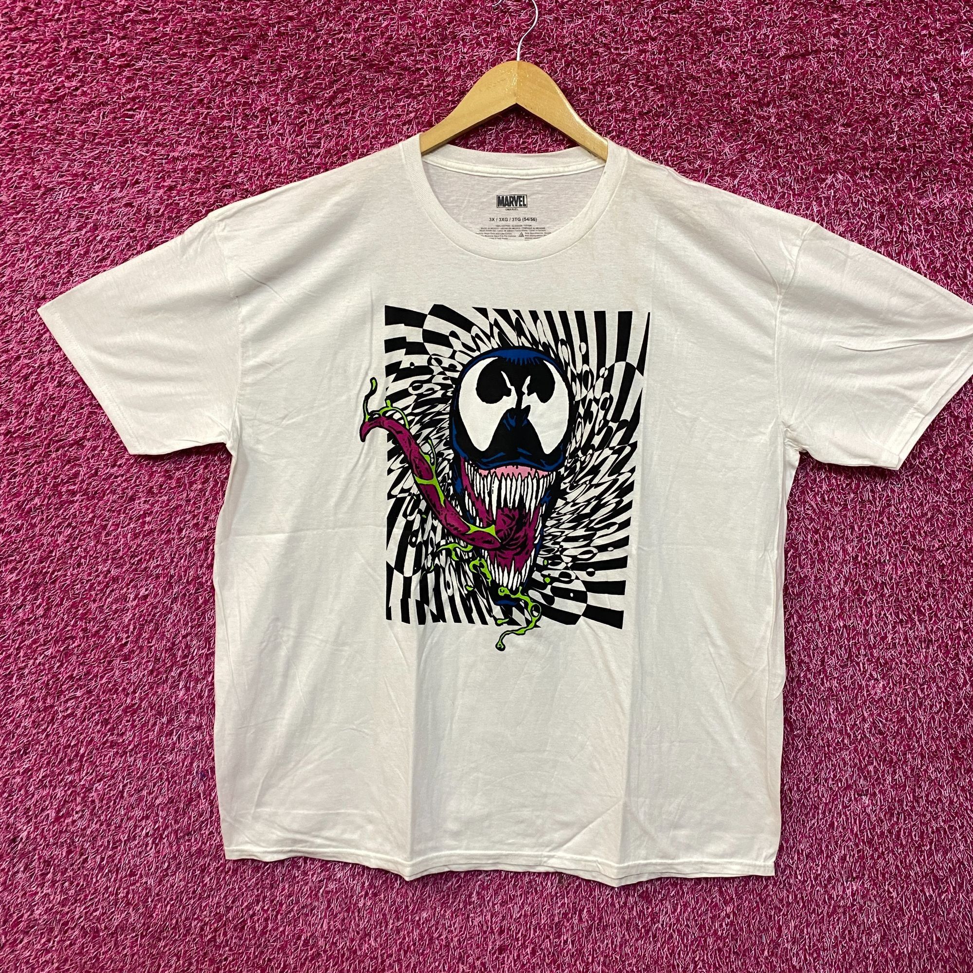 Marvel Comics Marvel Venom Retro Illusion T-Shirt 3XL Size US XXL / EU 58 / 5 - 1 Thumbnail