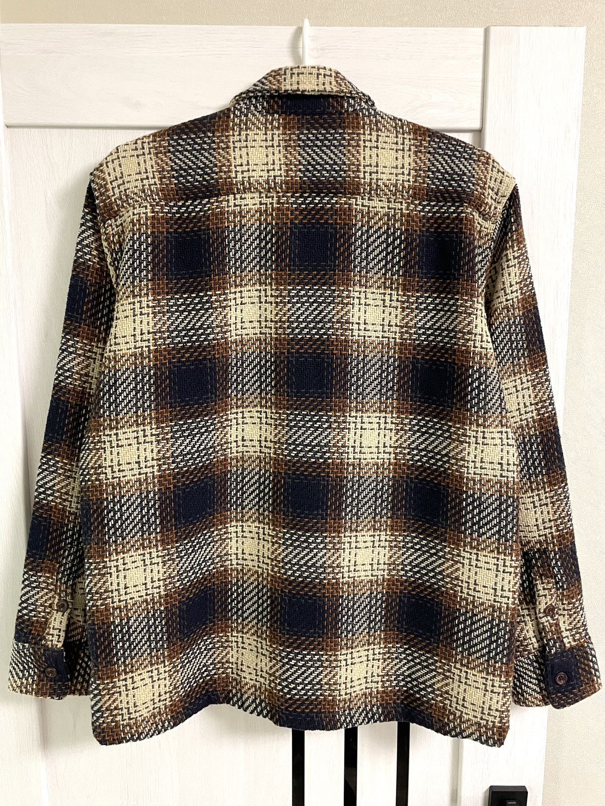 Percival Percival Sheridan Check Plaid Overshirt Jacket Coat Size US L / EU 52-54 / 3 - 13 Thumbnail