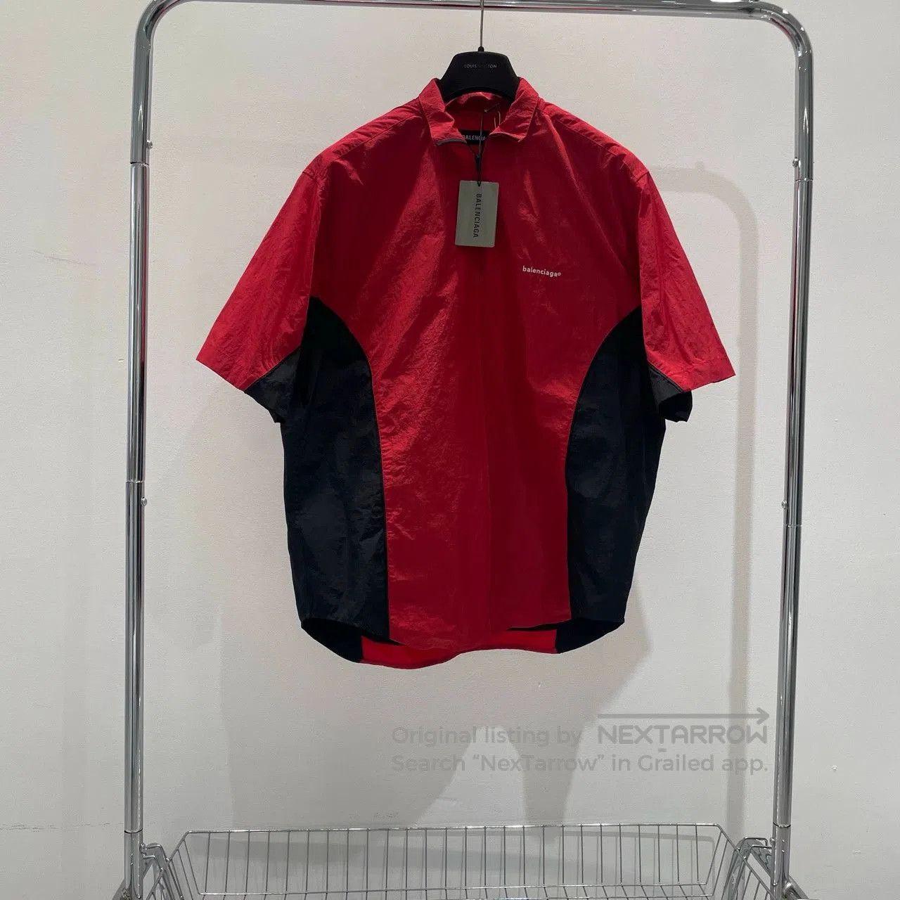 Balenciaga Balenciaga Colorblock Windproof Short Jacket. Size US XL / EU 56 / 4 - 1 Thumbnail