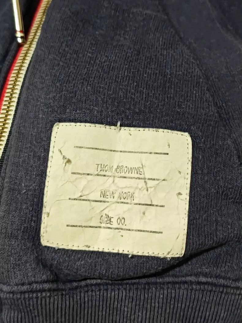 Thom Browne Thom Browne Blue hoodie Size US XS / EU 42 / 0 - 3 Thumbnail