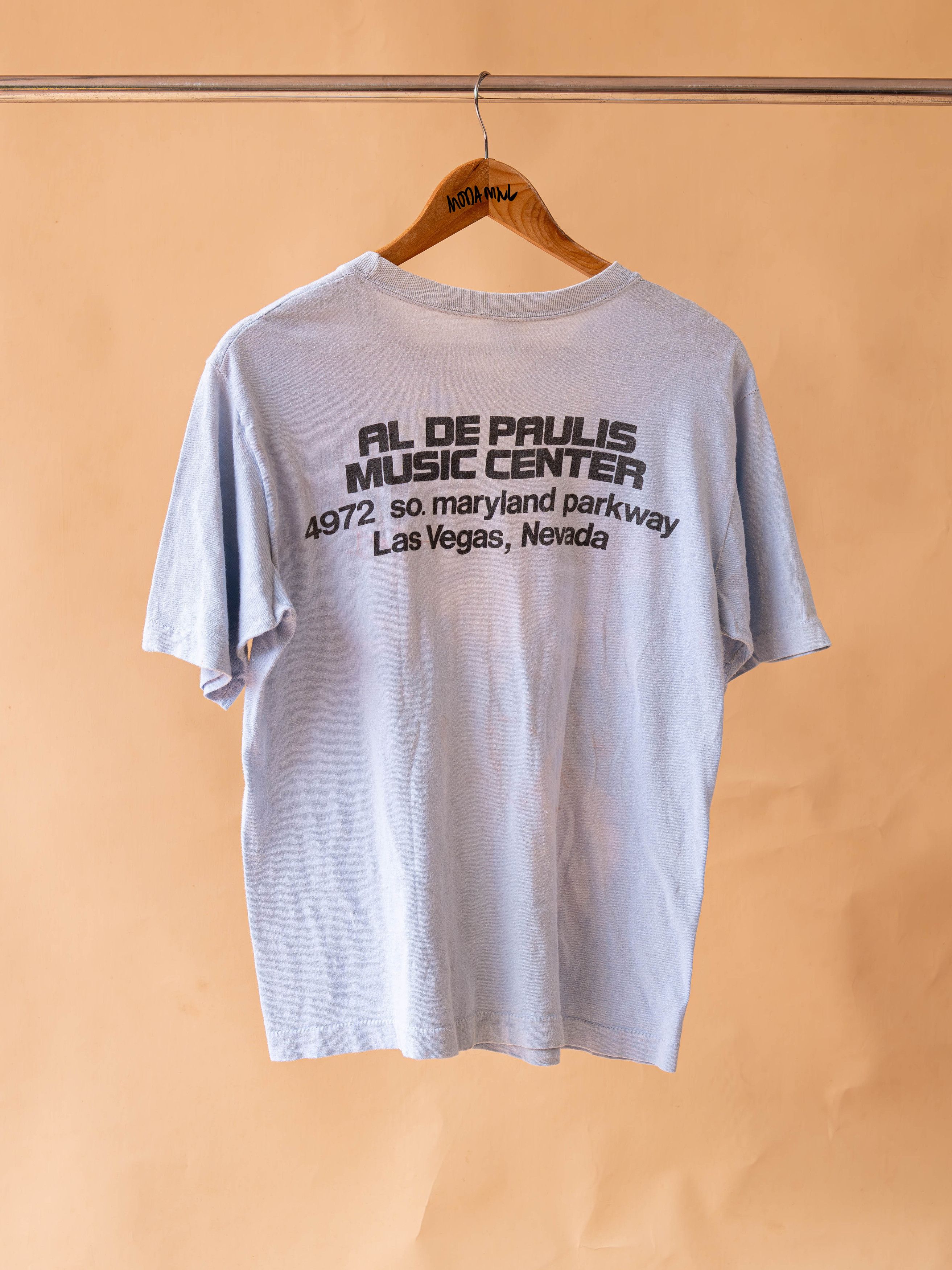 Vintage 1970s Acoustic Script Tee Size US M / EU 48-50 / 2 - 4 Thumbnail