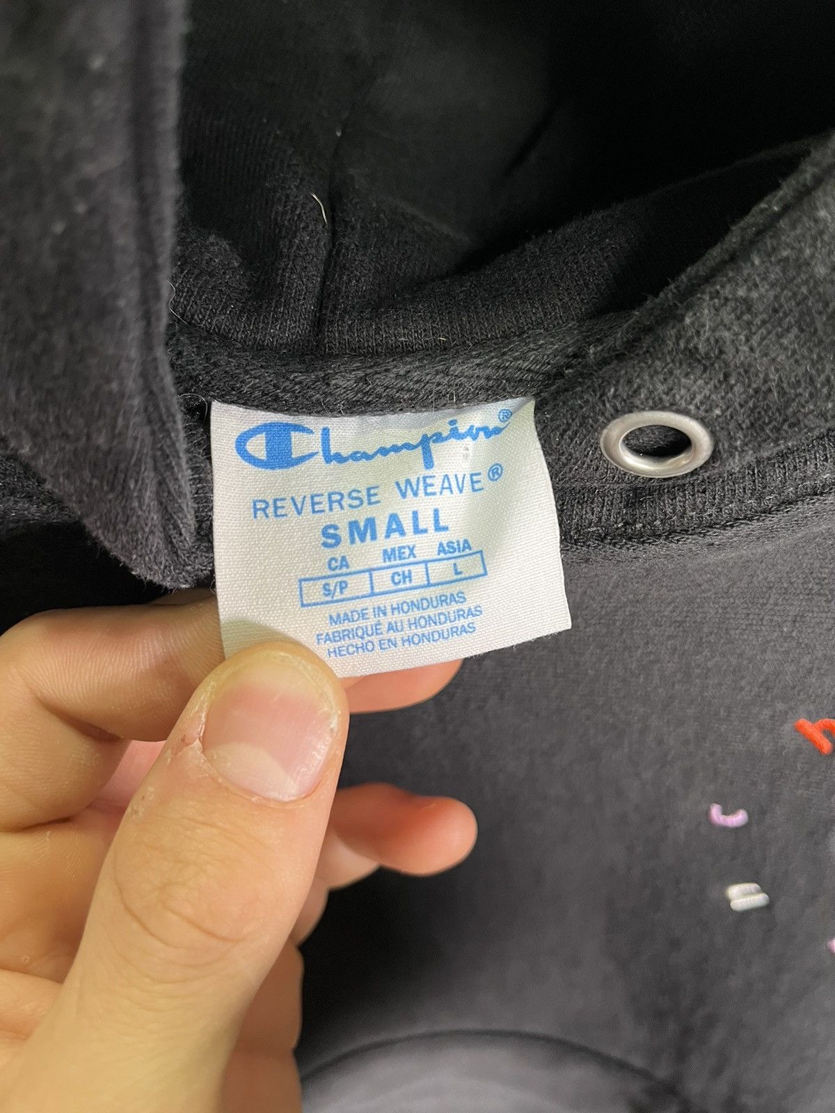 Champion Black Champion Reverse Weave Hoodie Size US S / EU 44-46 / 1 - 3 Thumbnail