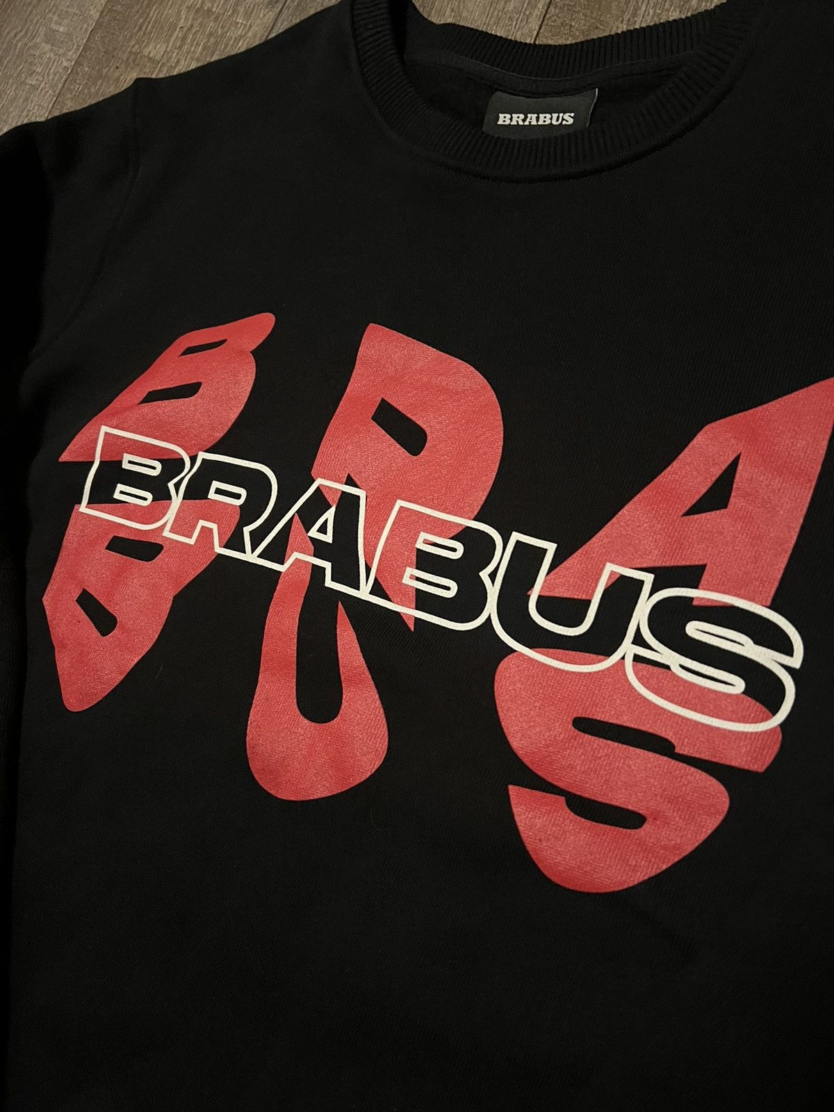 Other Brabus Warped Logo Crewneck Sweater size Small Size US S / EU 44-46 / 1 - 2 Thumbnail