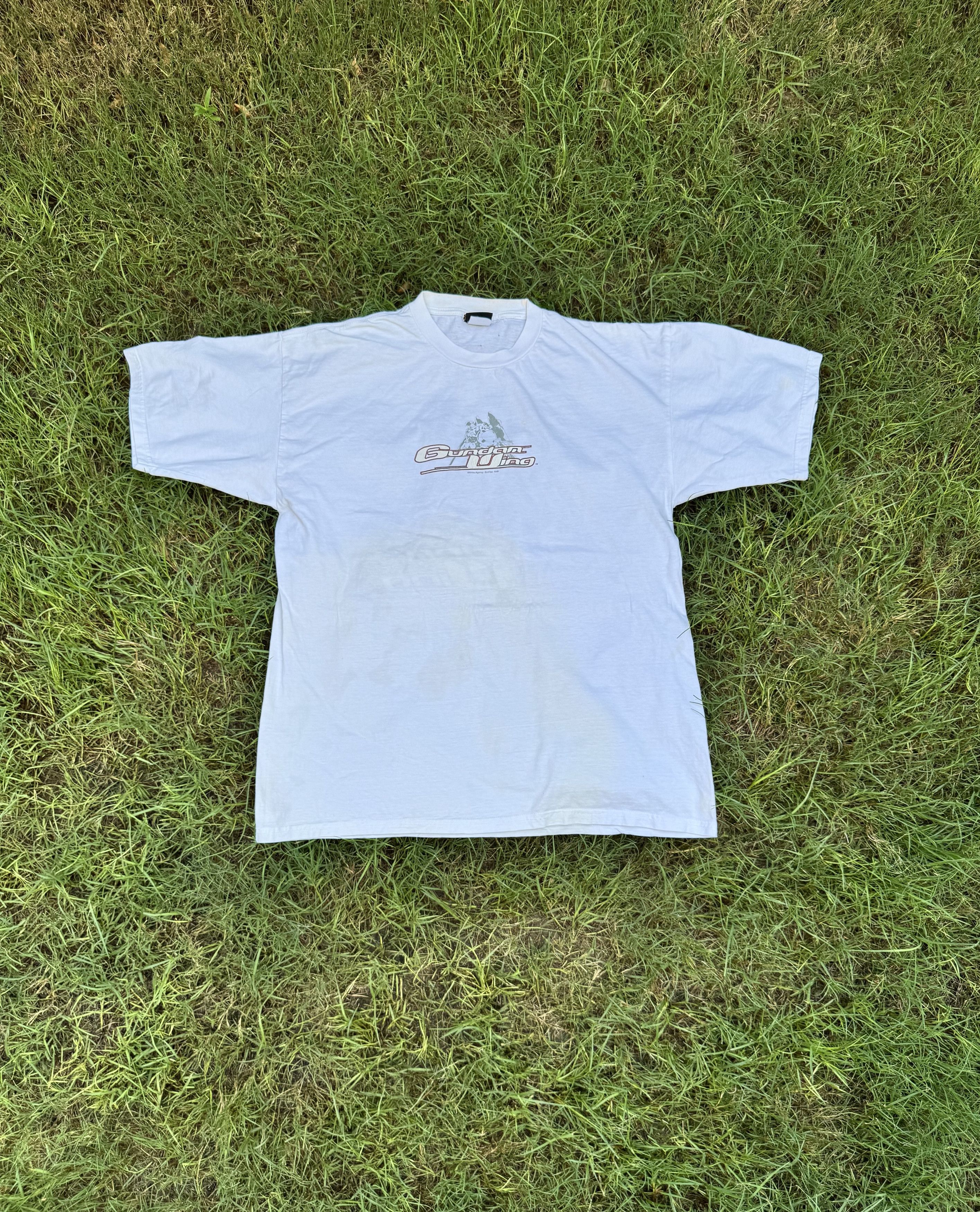 Anime Vintage 2000 Anime Mobile Suit Gundam Wing T-shirt White Size US XL / EU 56 / 4 - 2 Thumbnail