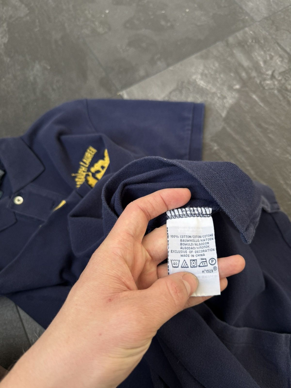 Polo Ralph Lauren × Vintage Vintage polo Ralph Lauren pools tee shirt big pony Size US M / EU 48-50 / 2 - 10 Thumbnail