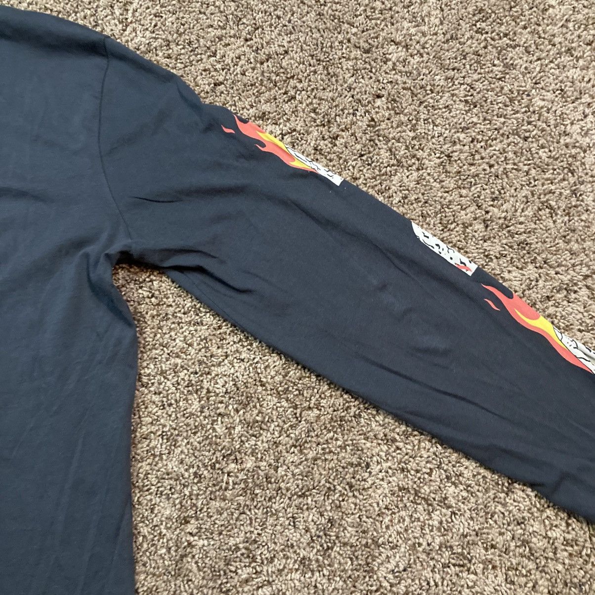 Designer × Vintage Stance Neck Face Rip Everyone Devil LS Black Shirt Mens M Size US M / EU 48-50 / 2 - 10 Thumbnail
