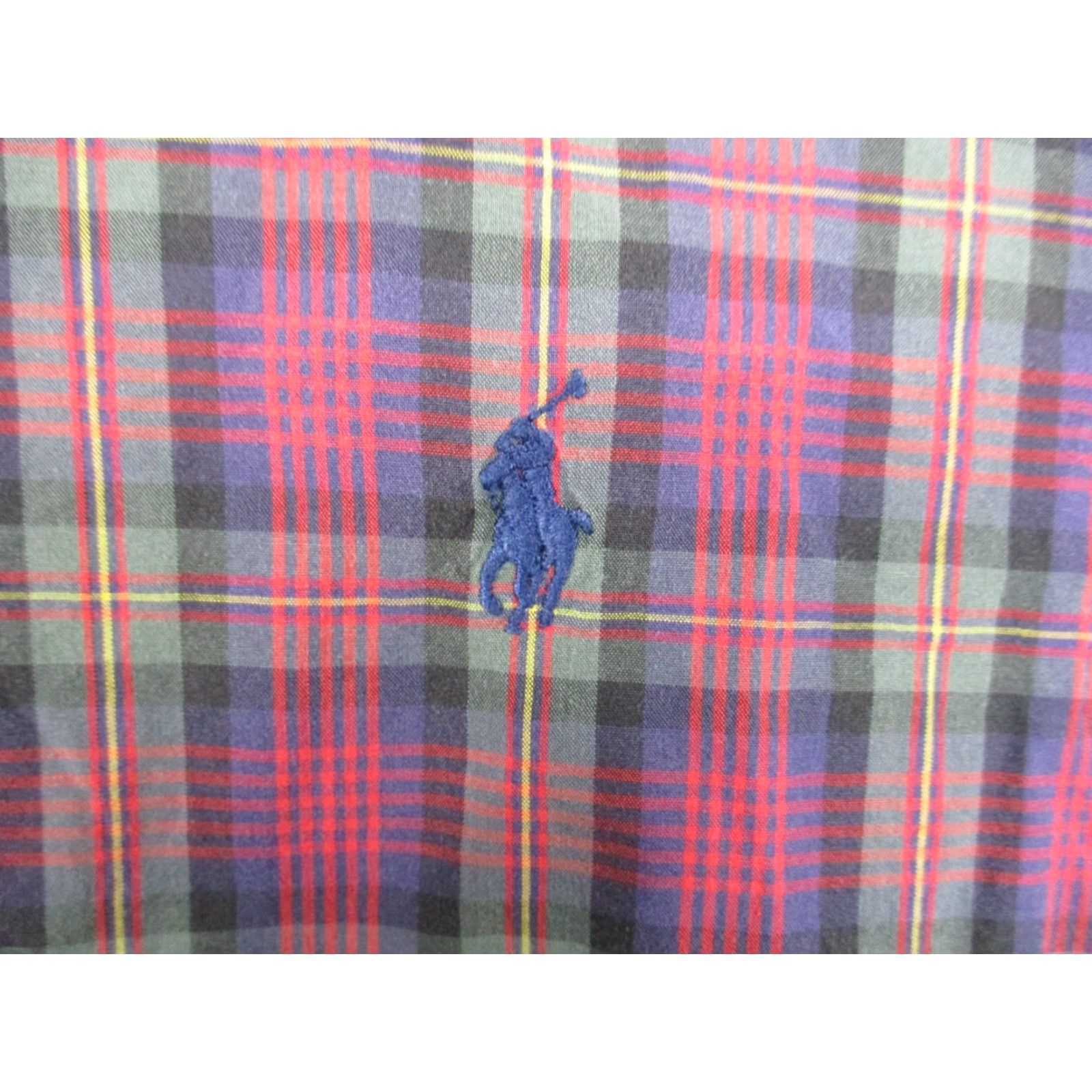 Ralph Lauren Ralph Lauren Blake Shirt XL Men Long Sleeve Button Down Plaid Red Pony Vintage Size US XL / EU 56 / 4 - 2 Thumbnail