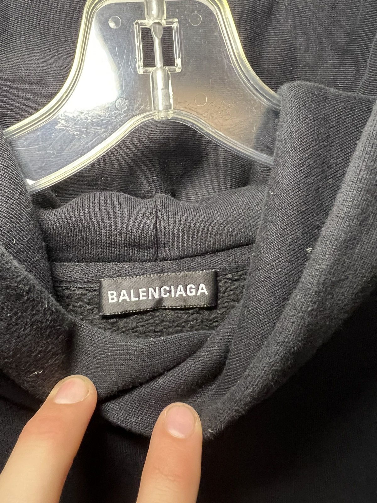 Balenciaga Balenciaga BB Mode 2018 red logo pullover hoodie Size US L / EU 52-54 / 3 - 3 Thumbnail