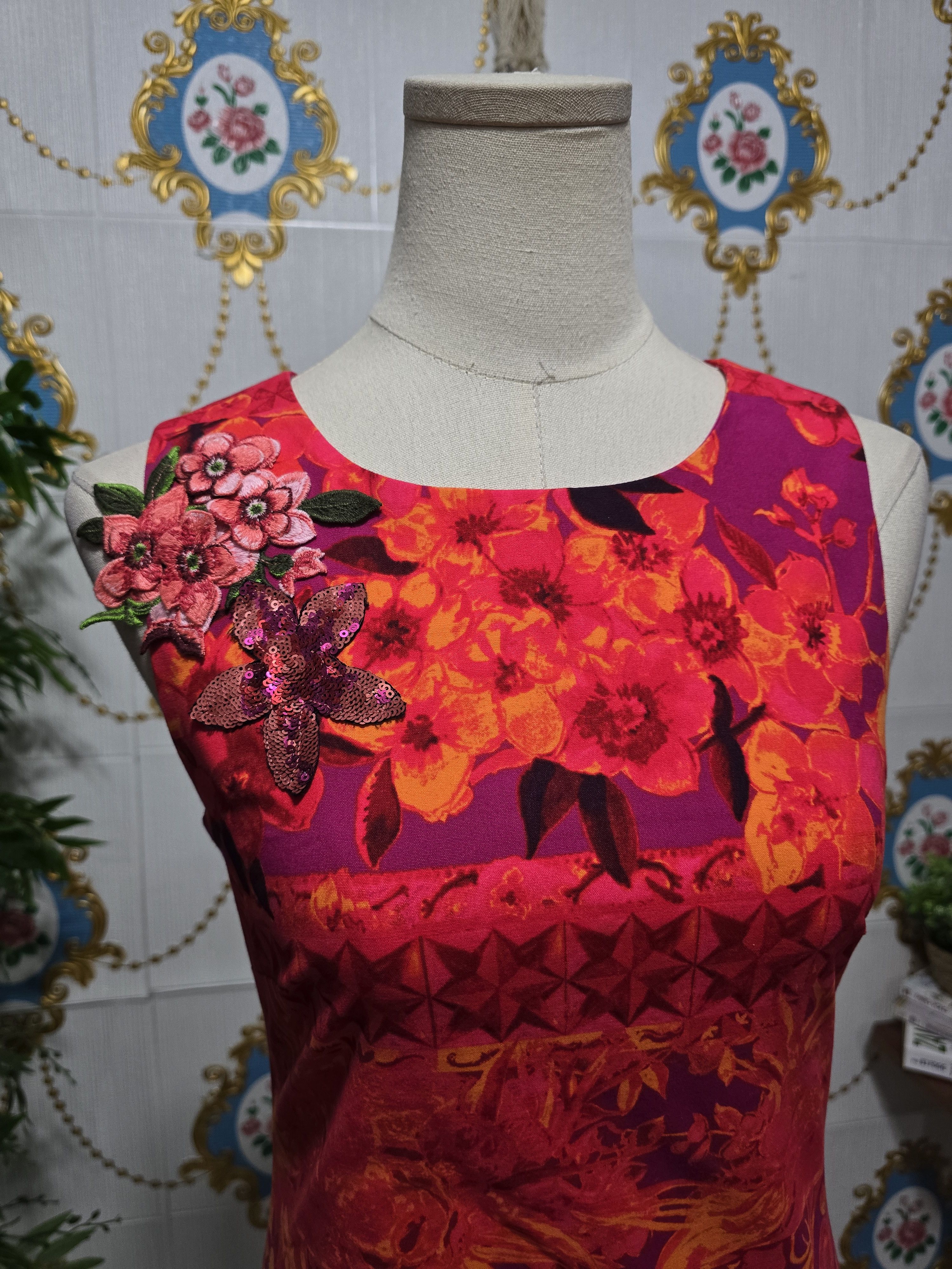 Desigual Desigual woman ANGELINA dress, size Small,Floral Size S / US 4 / IT 40 - 3 Thumbnail