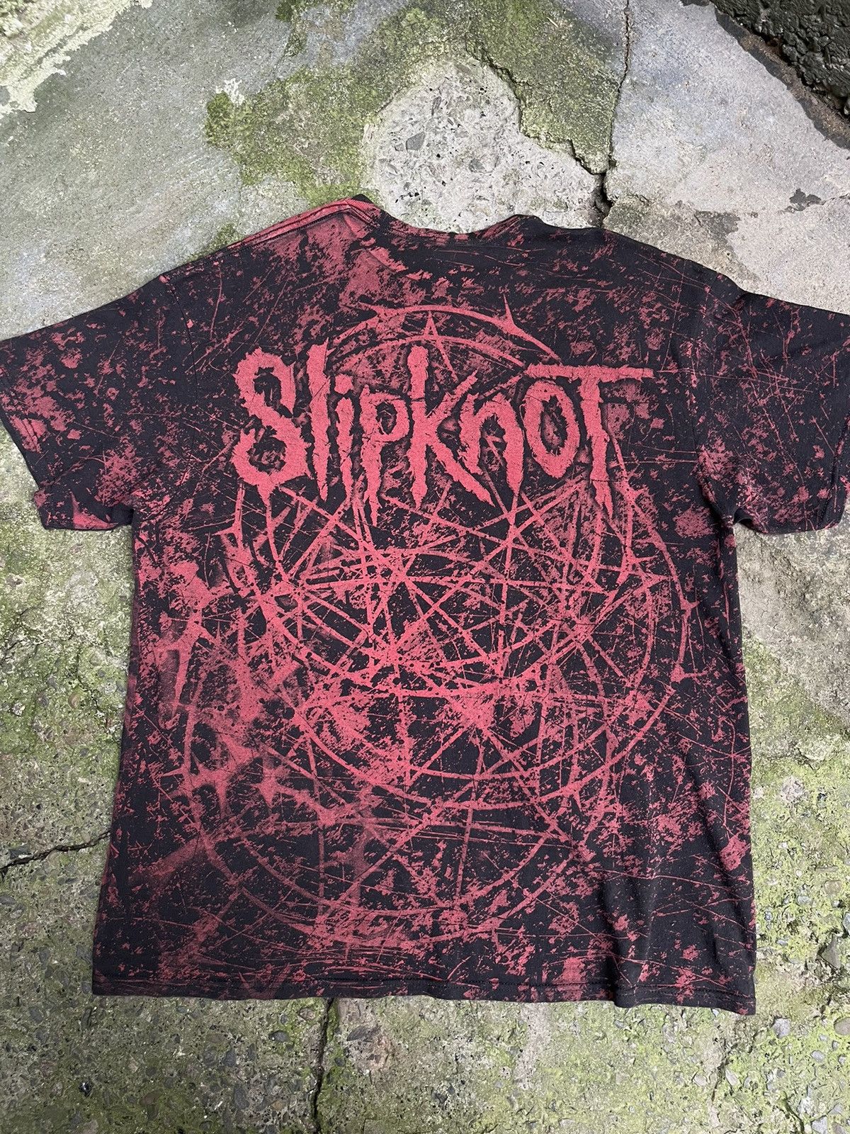 Slipknot Vintage Slipknot 2008 Band Tee All Hope Is Gone Over Print Size US XL / EU 56 / 4 - 4 Thumbnail