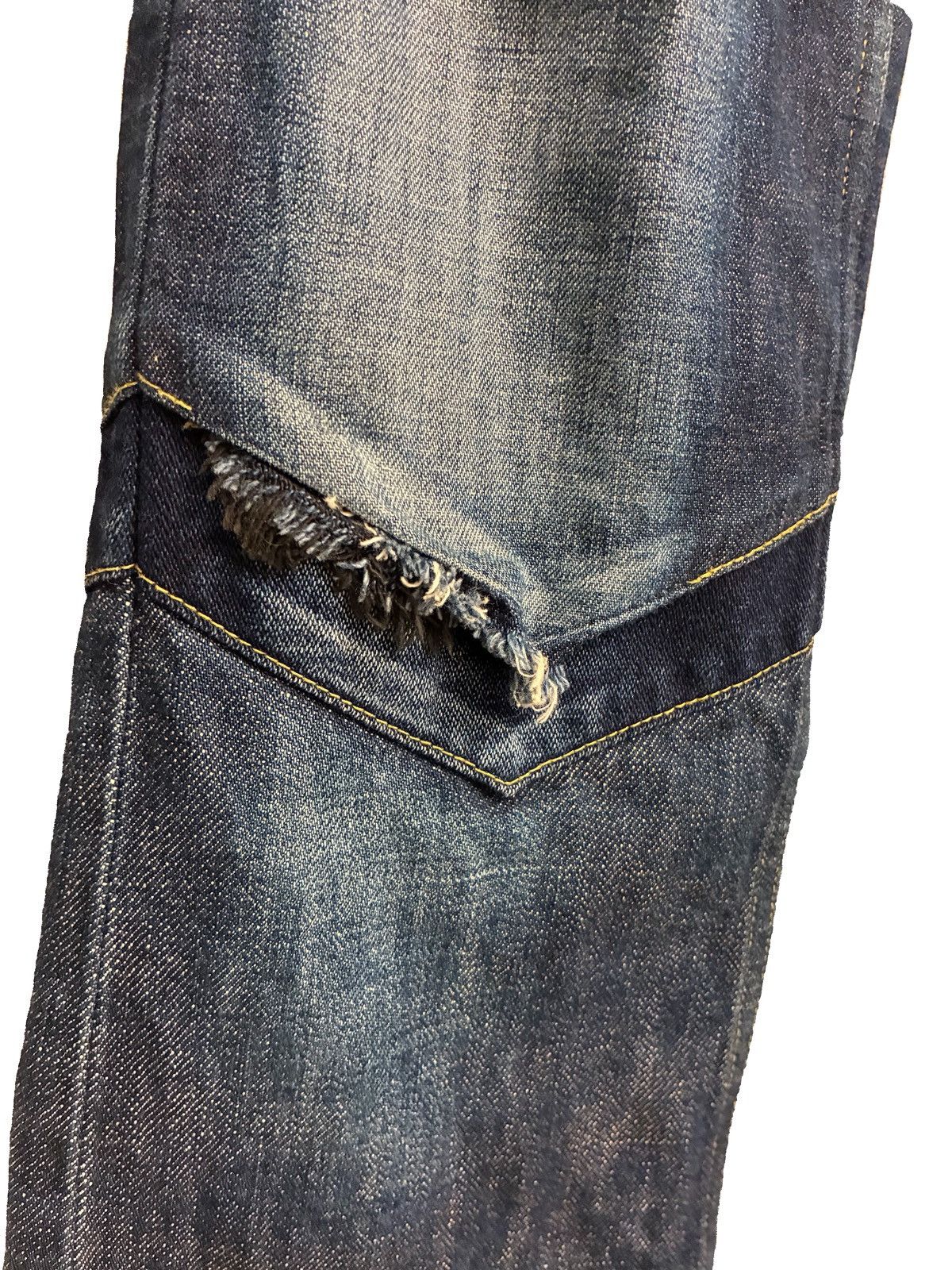 Undercover 2001 D.A.V.F. undercover paneled denim Size US 28 / EU 44 - 5 Thumbnail