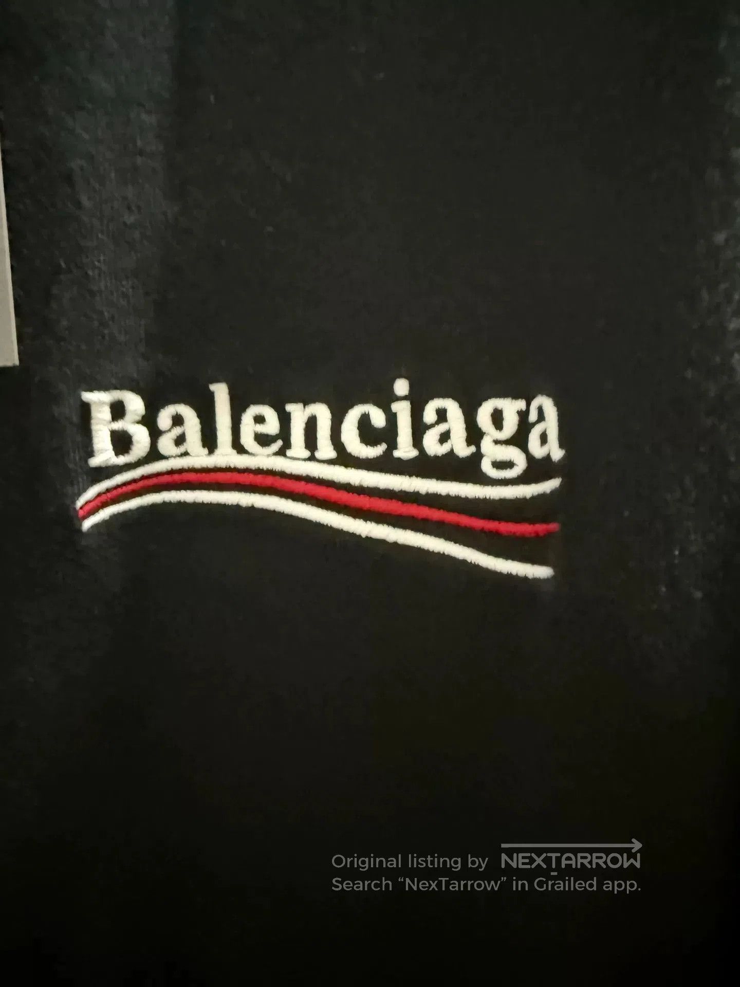 Balenciaga Balenciaga 23ss Coke Embroidery LS Top. Size US M / EU 48-50 / 2 - 3 Thumbnail