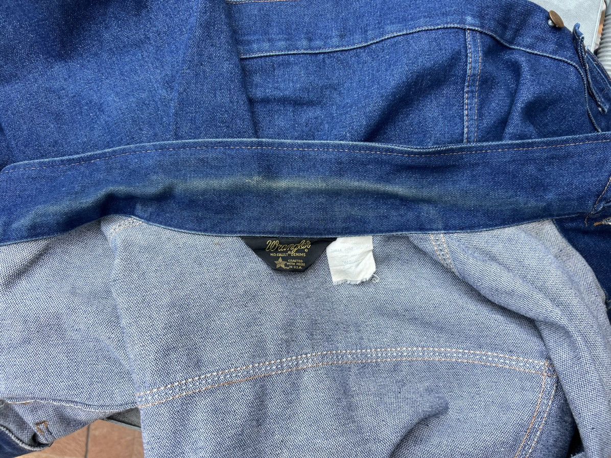 Vintage Vintage 70s 80s Wrangler Blue Denim Jacket Size US XXL / EU 58 / 5 - 18 Thumbnail
