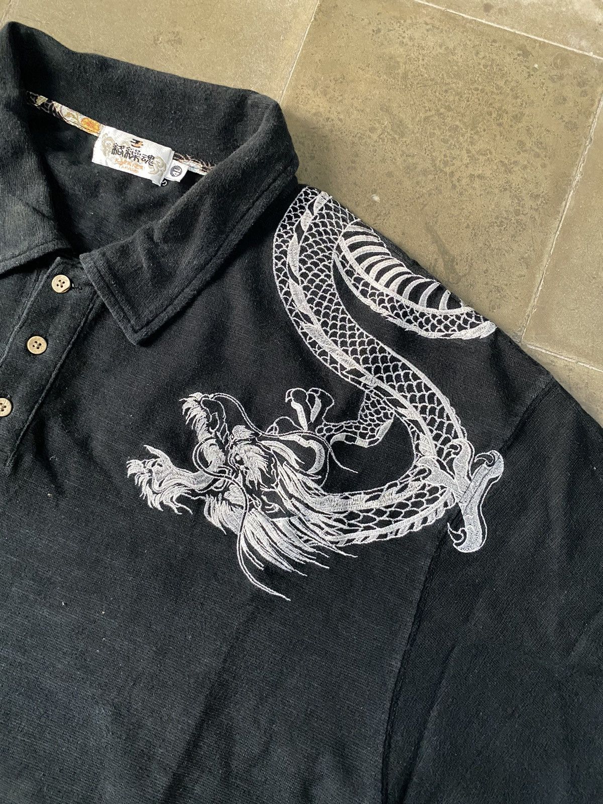 Japanese Brand Vintage Japanese Brand Polo Shirt (XXXL) Size US XXL / EU 58 / 5 - 2 Thumbnail