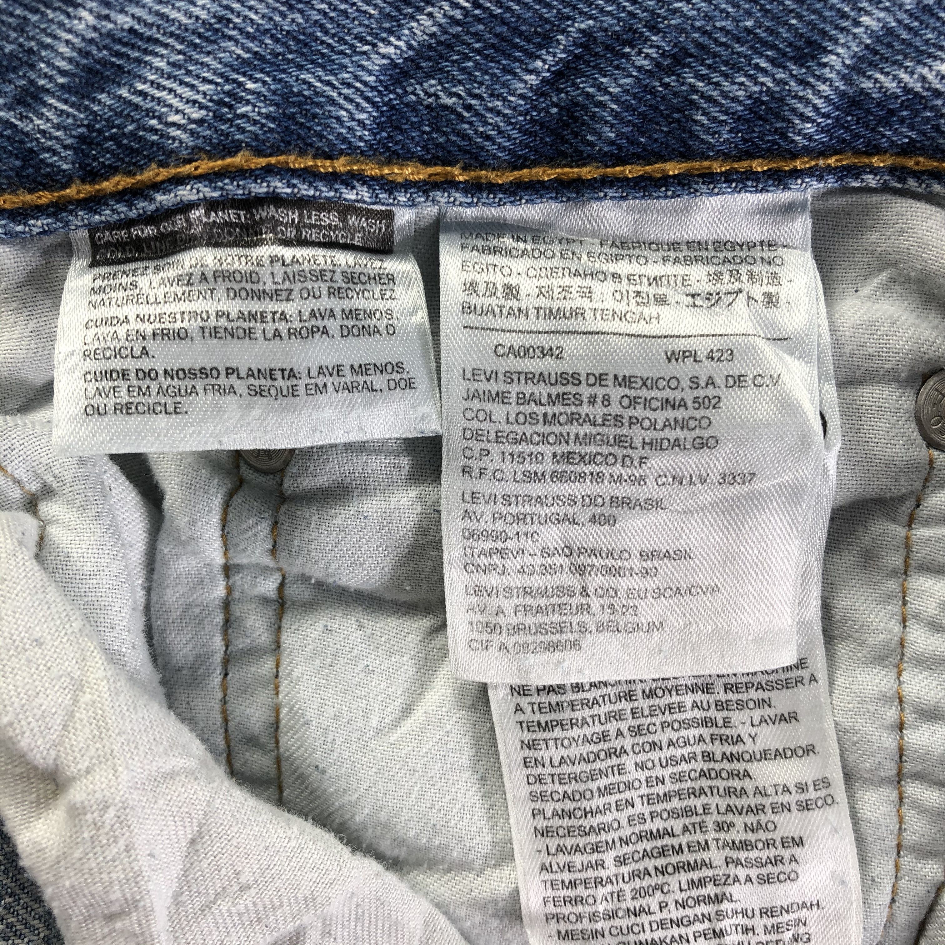 Levi's Vintage Light Wash Levis 560 Jeans-J4151 Size US 34 / EU 50 - 10 Thumbnail