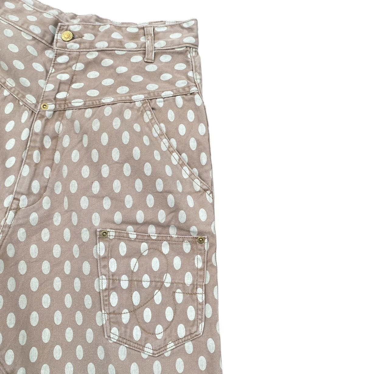 Issey Miyake MERCIBEAUCOUP Polka Dot Double Face Jeans Size US 30 / EU 46 - 5 Thumbnail