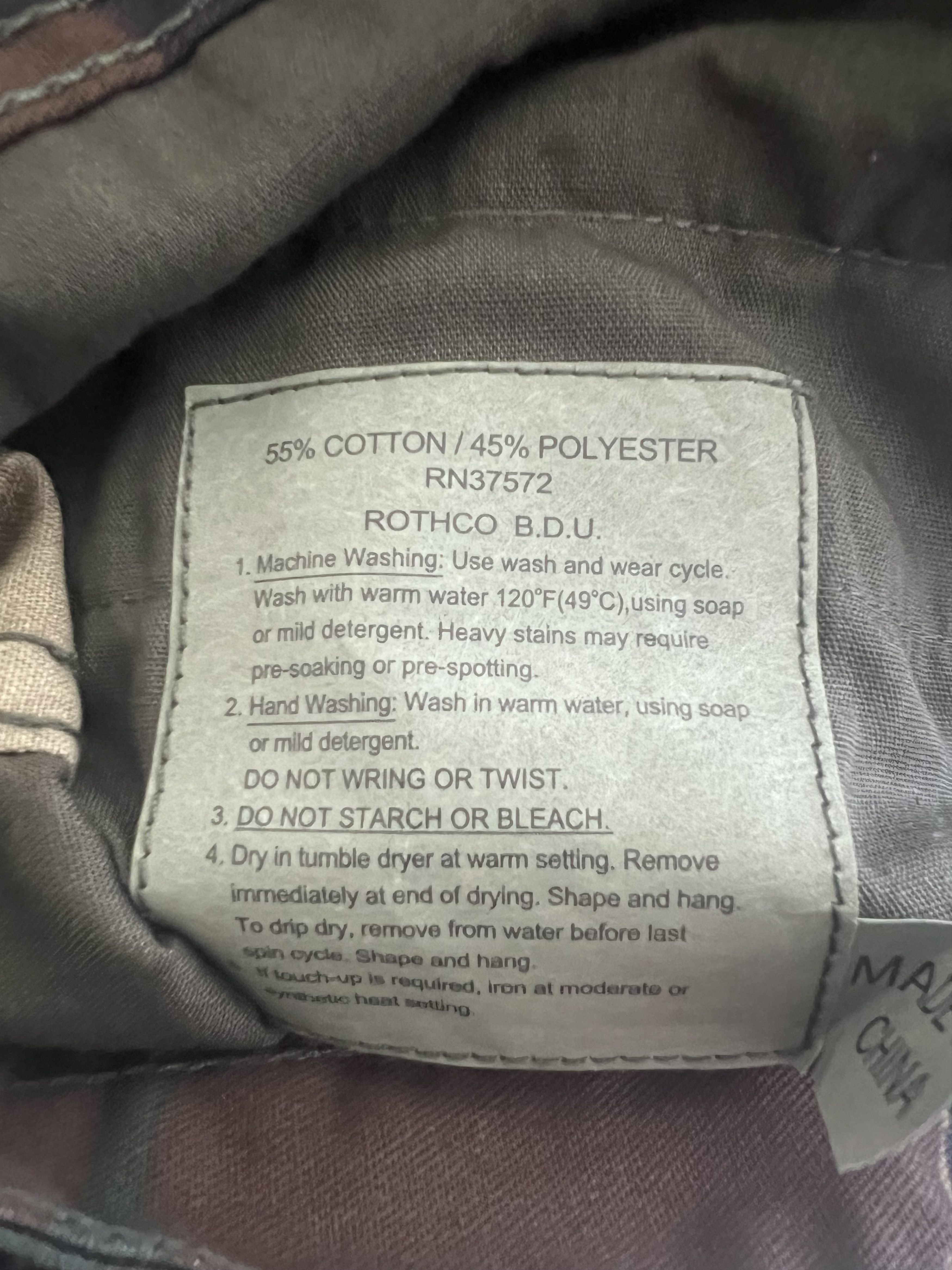 Rothco GNARCOTIC TRI CAMO PANTS Size US 35 - 8 Thumbnail